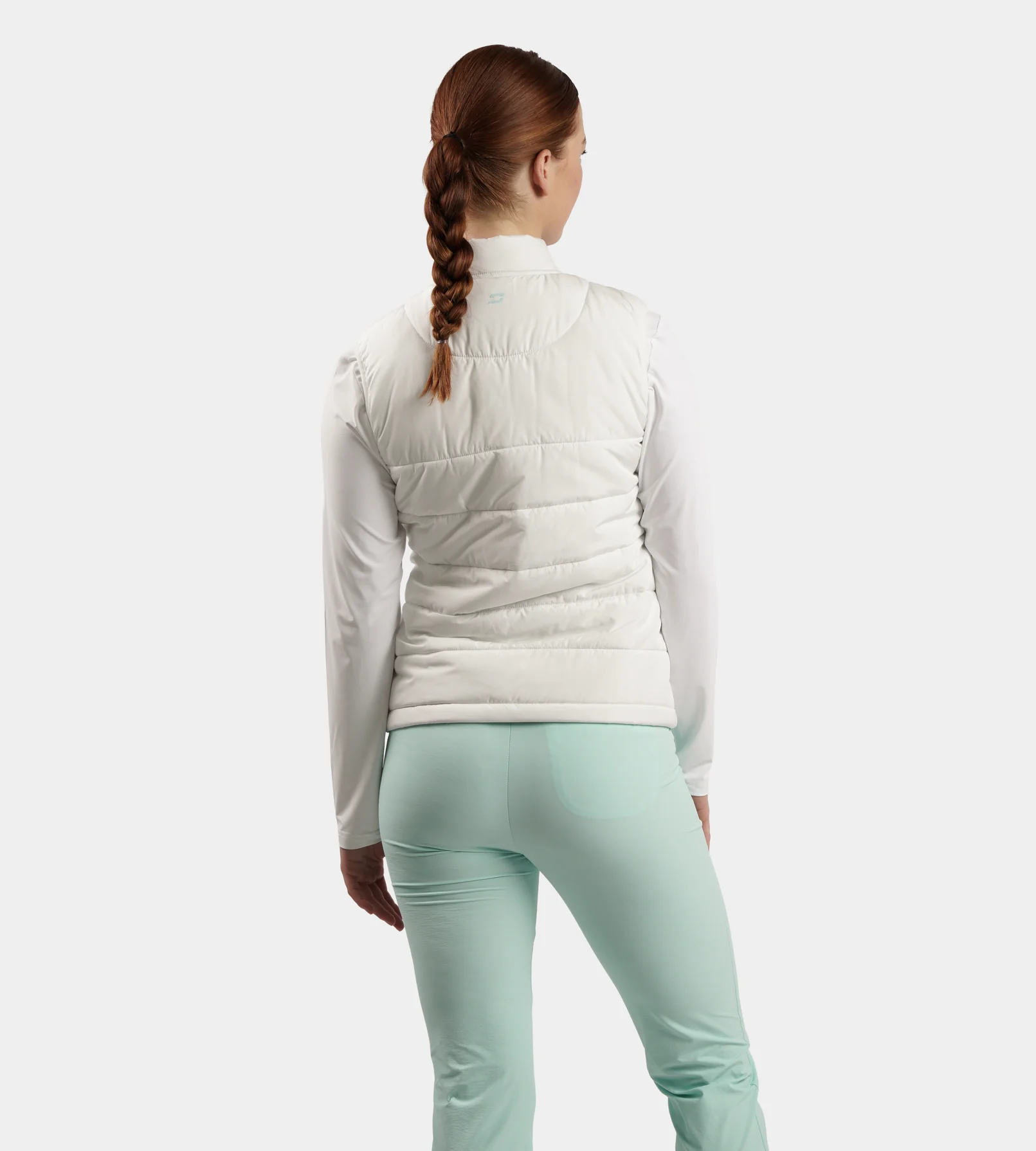 LADIES GRACIE GILET - WHITE - Image 3