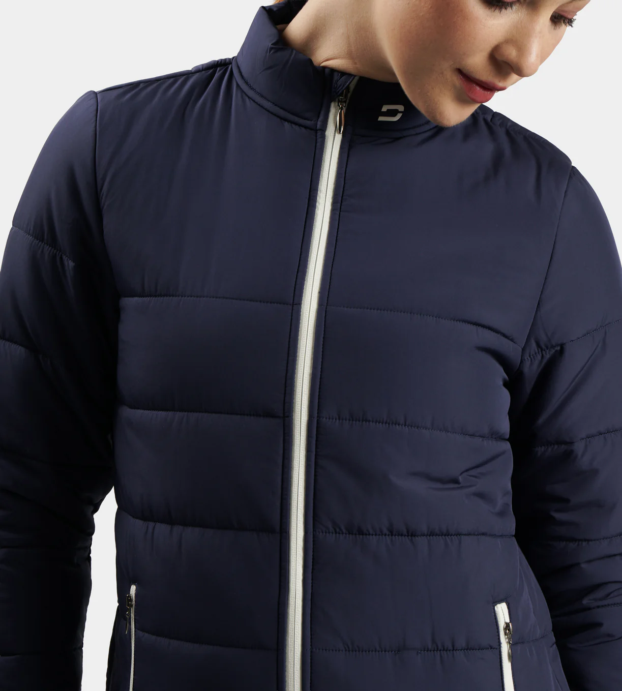 LADIES GRACIE JACKET - NAVY - Image 2