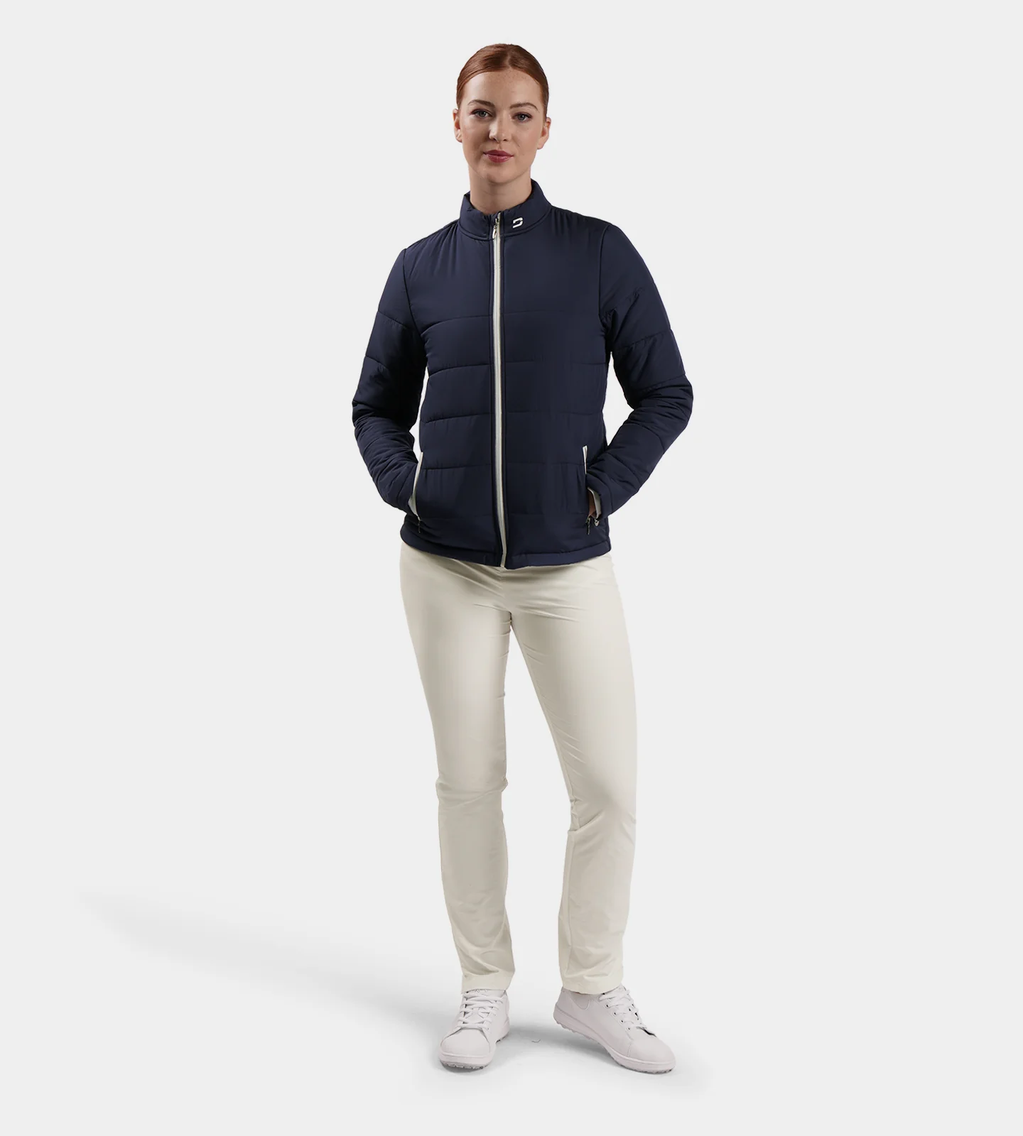 LADIES GRACIE JACKET - NAVY - Image 4
