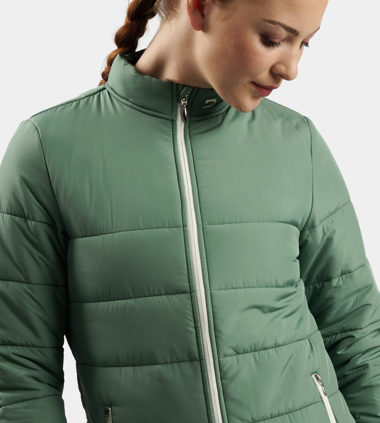 LADIES GRACIE JACKET - SAGE - Image 2