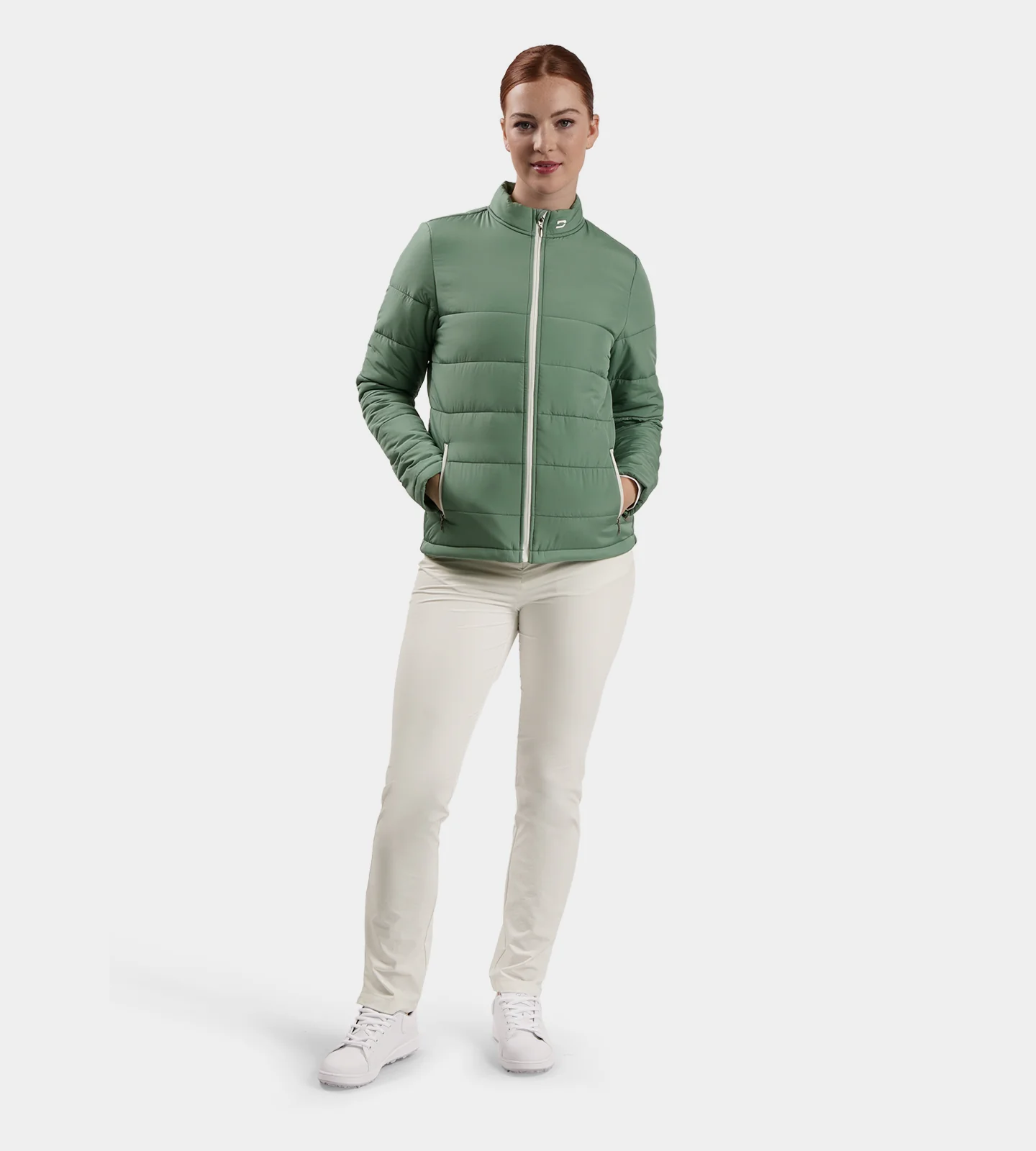 LADIES GRACIE JACKET - SAGE - Image 4