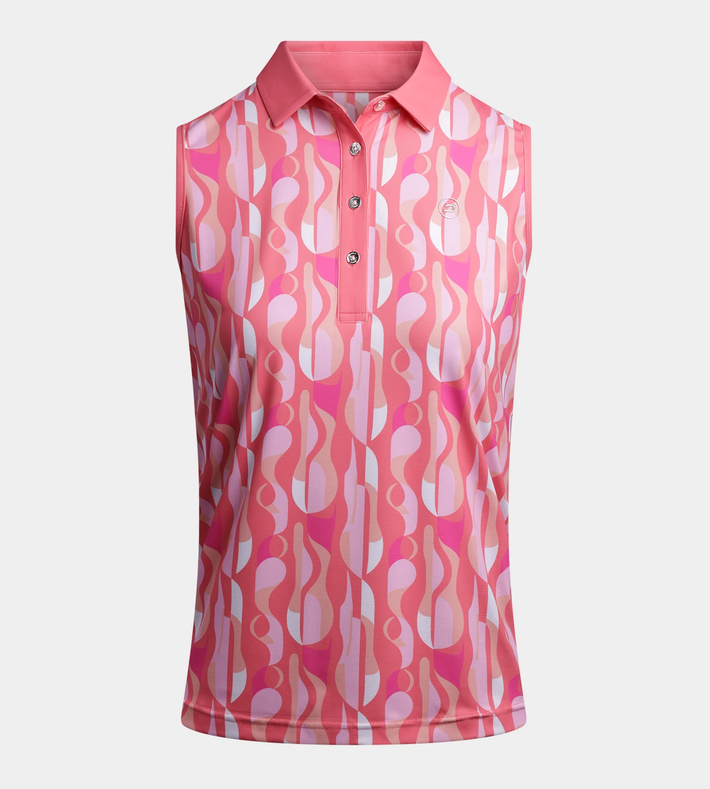 LADIES GRIFFON POLO - CORAL - Image 6