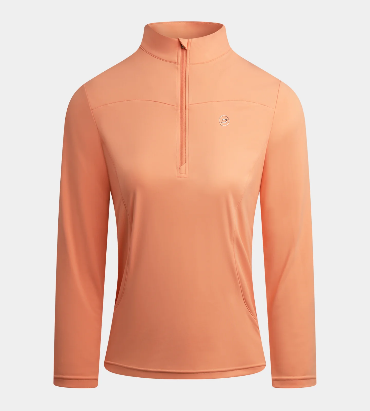 LADIES HEART MIDLAYER - CORAL - Image 3