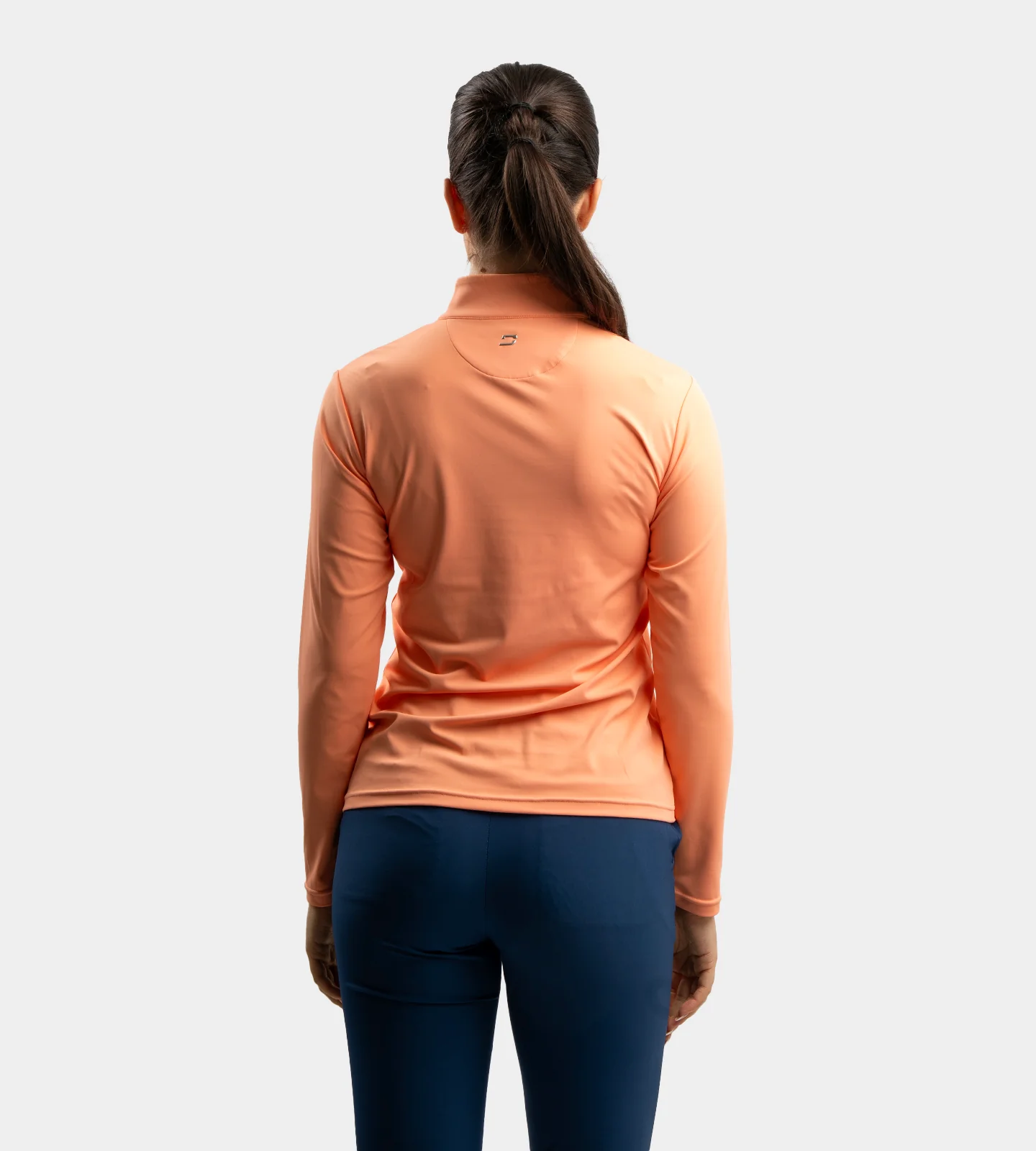 LADIES HEART MIDLAYER - CORAL - Image 4