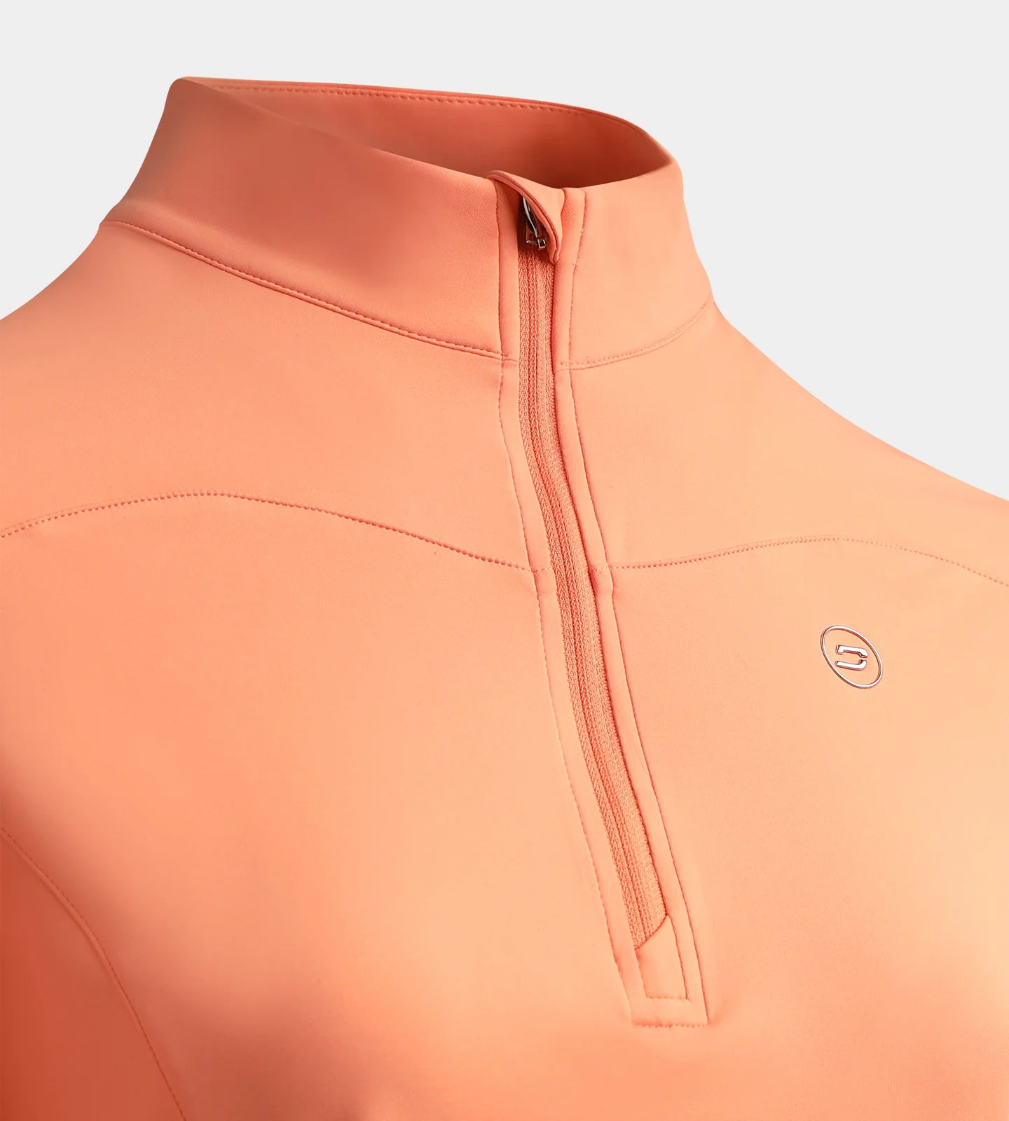 LADIES HEART MIDLAYER - CORAL - Image 5