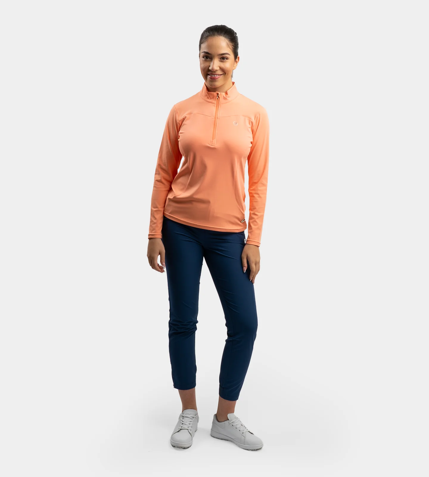 LADIES HEART MIDLAYER - CORAL - Image 6