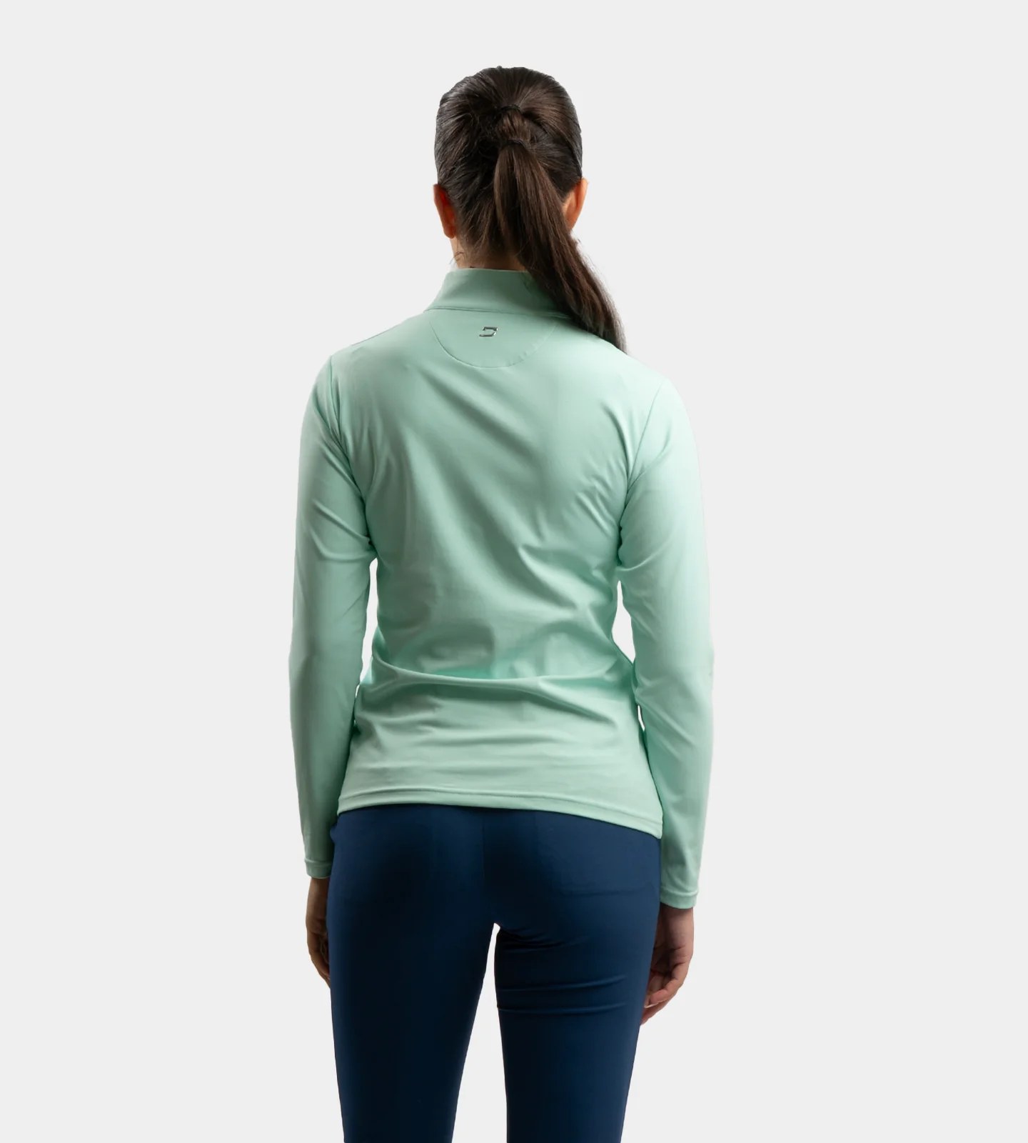 LADIES HEART MIDLAYER - MINT - Image 4