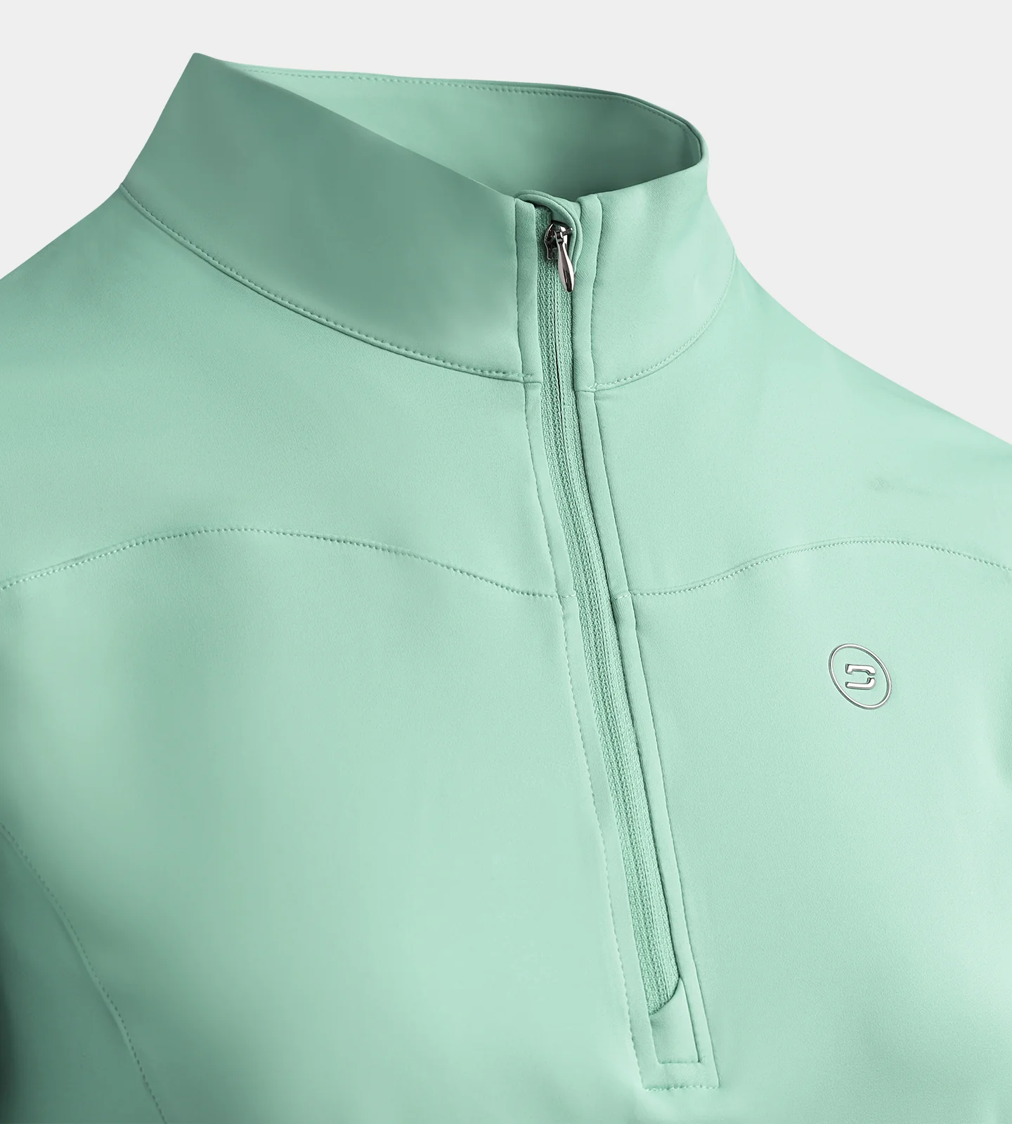 LADIES HEART MIDLAYER - MINT - Image 5