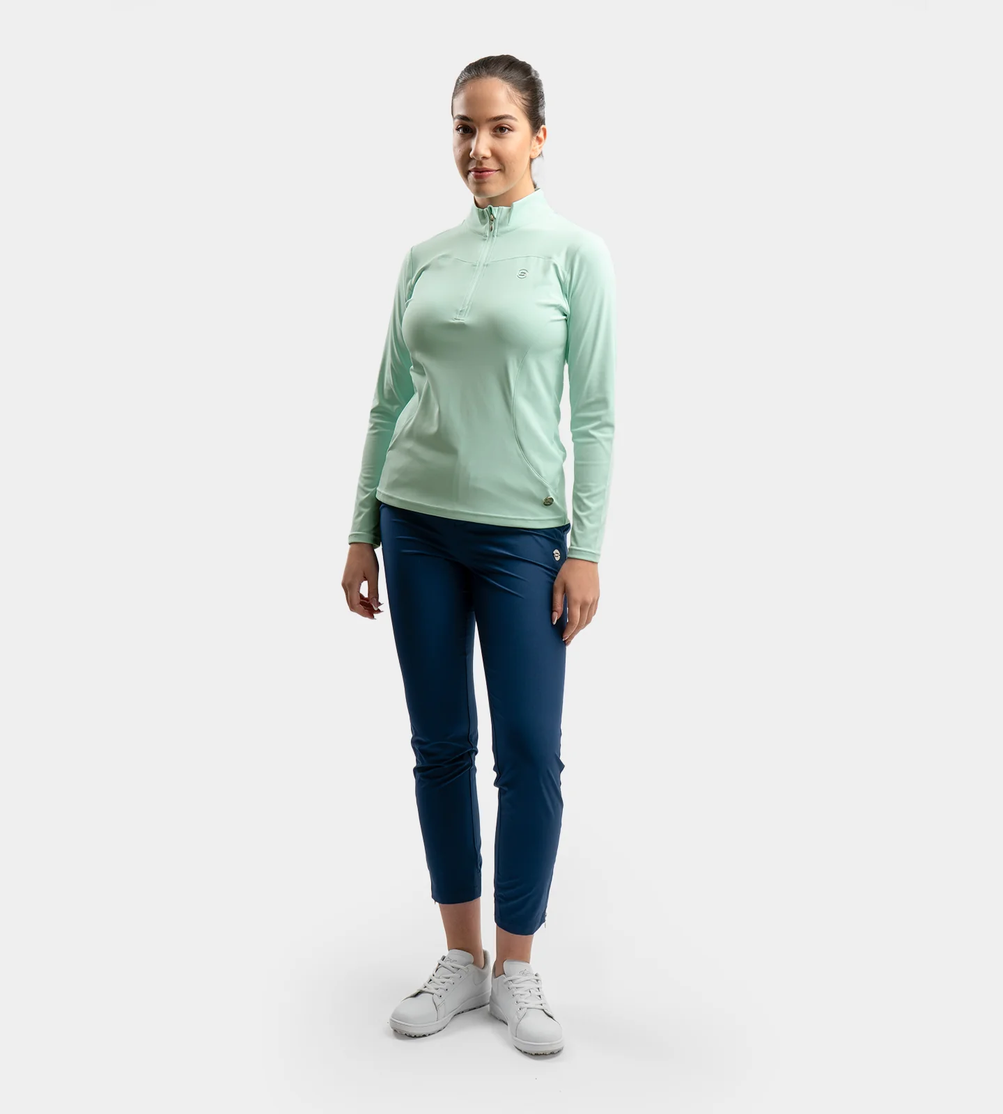 LADIES HEART MIDLAYER - MINT - Image 6