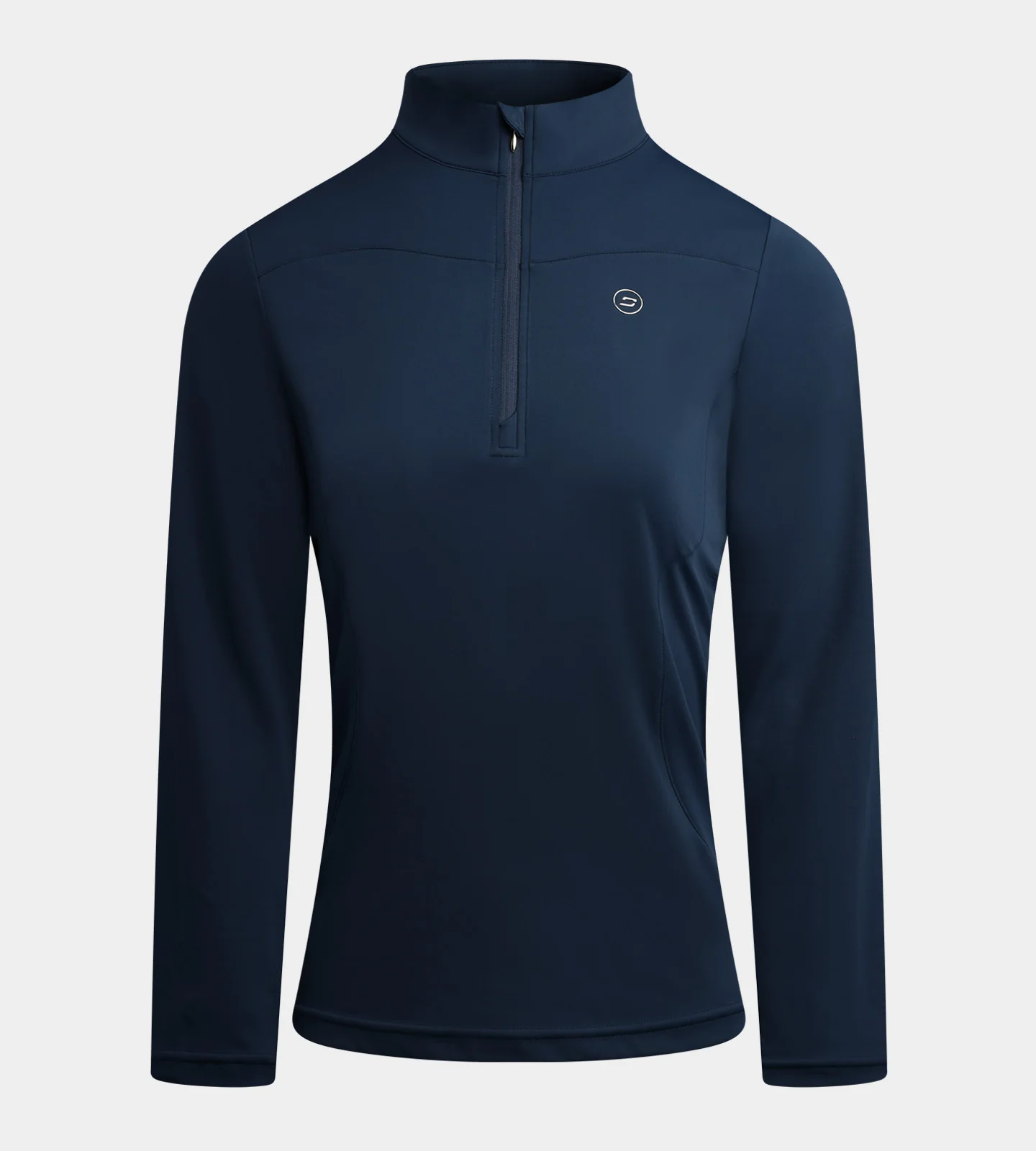 LADIES HEART MIDLAYER - NAVY - Image 3