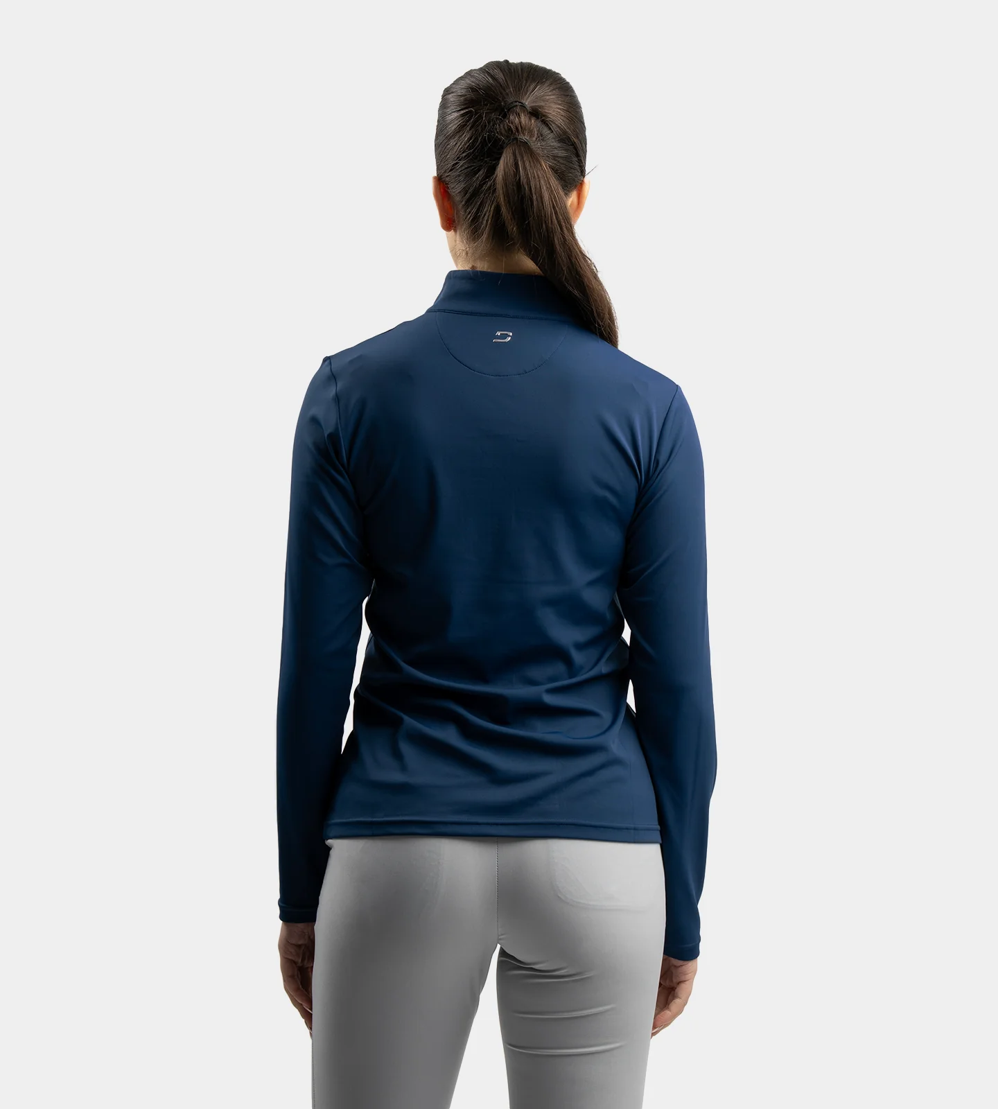 LADIES HEART MIDLAYER - NAVY - Image 4