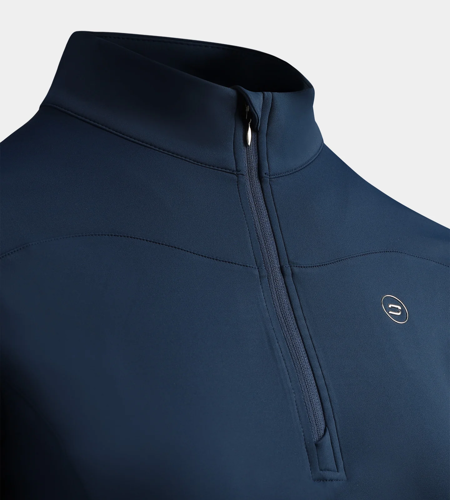 LADIES HEART MIDLAYER - NAVY - Image 5