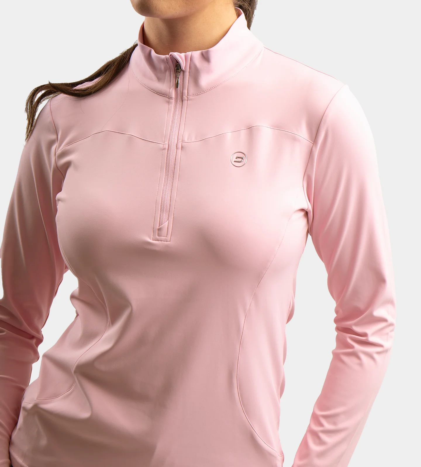 LADIES HEART MIDLAYER - PINK - Image 2