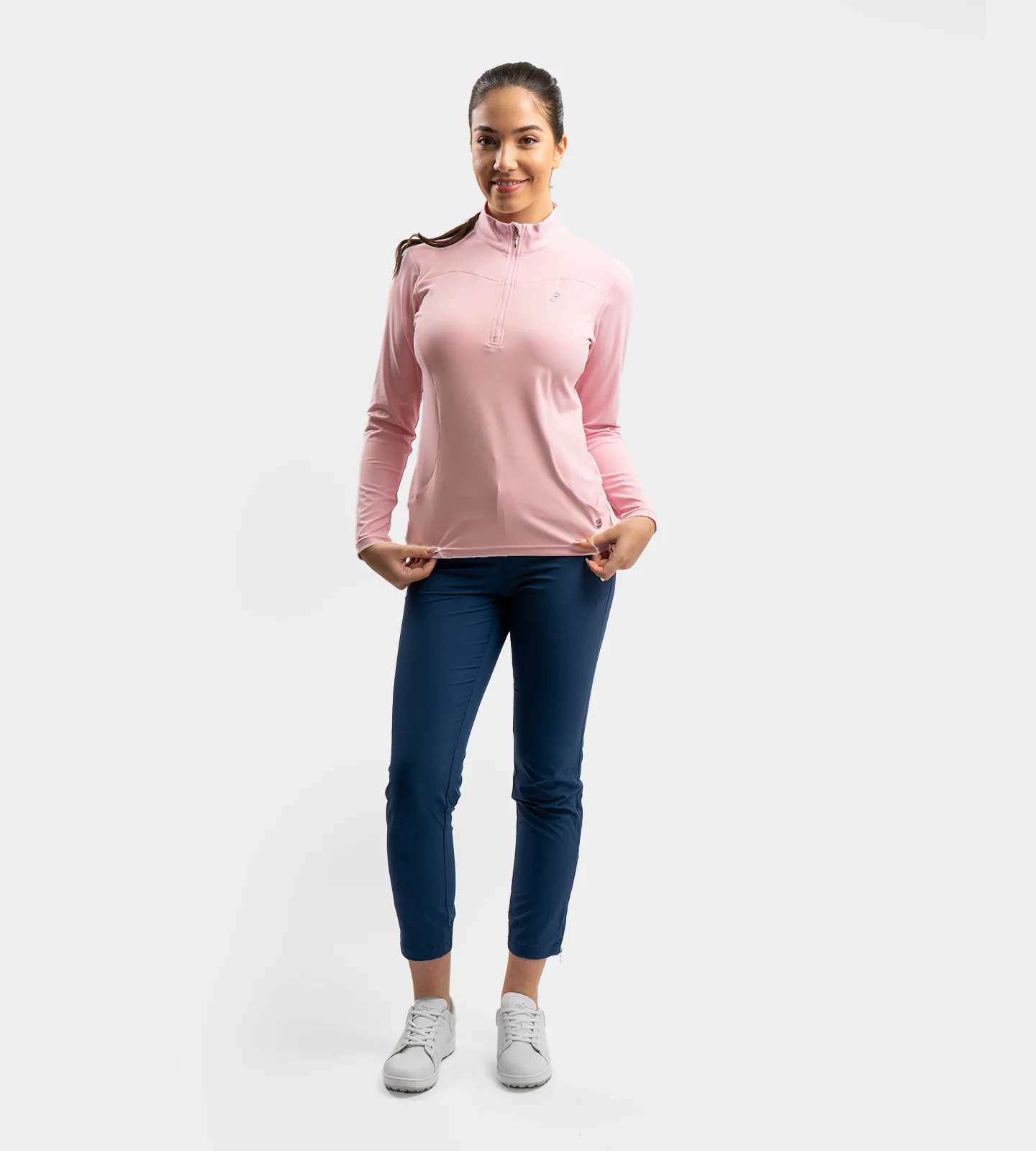 LADIES HEART MIDLAYER - PINK - Image 6