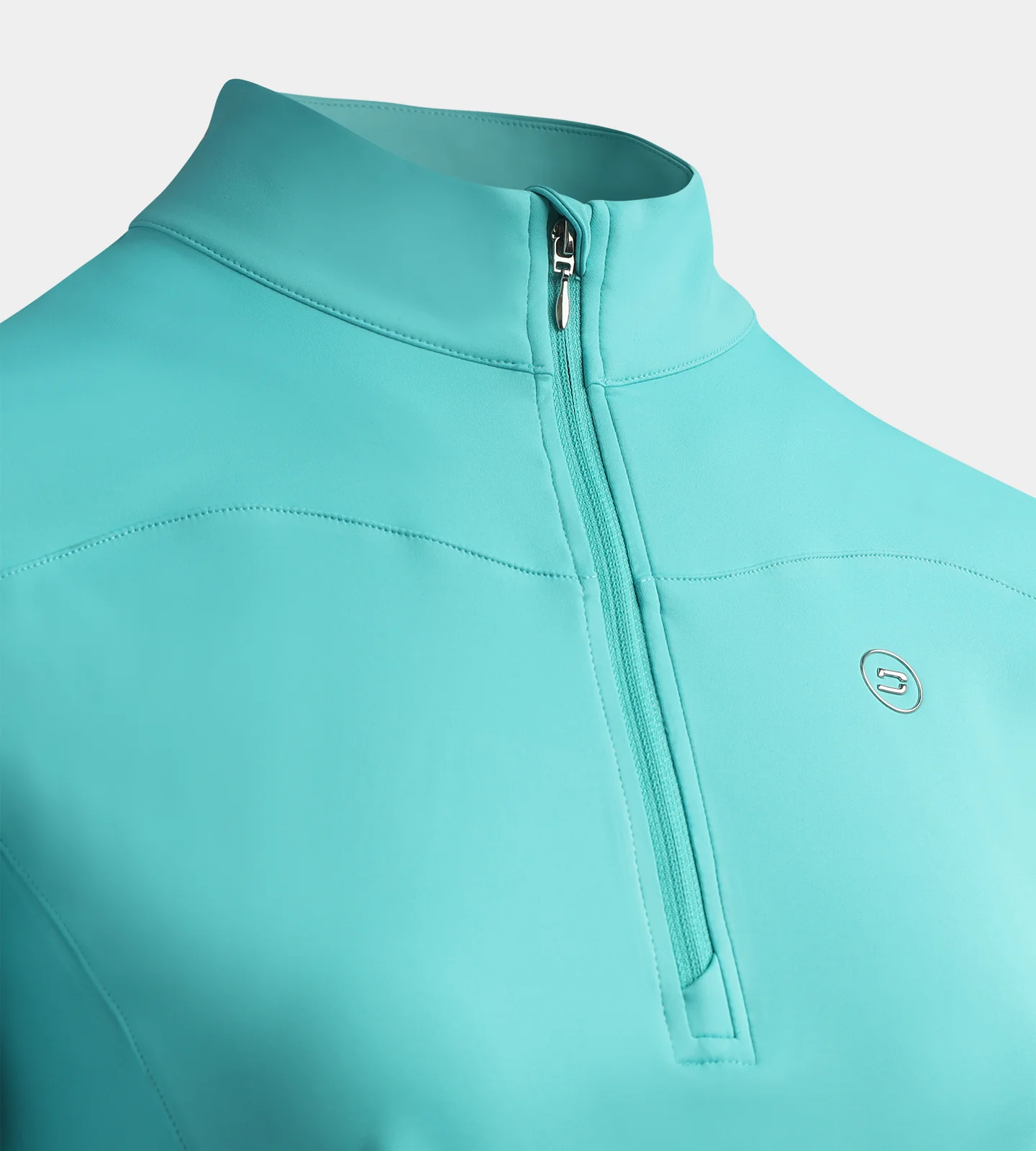LADIES HEART MIDLAYER - TEAL - Image 5