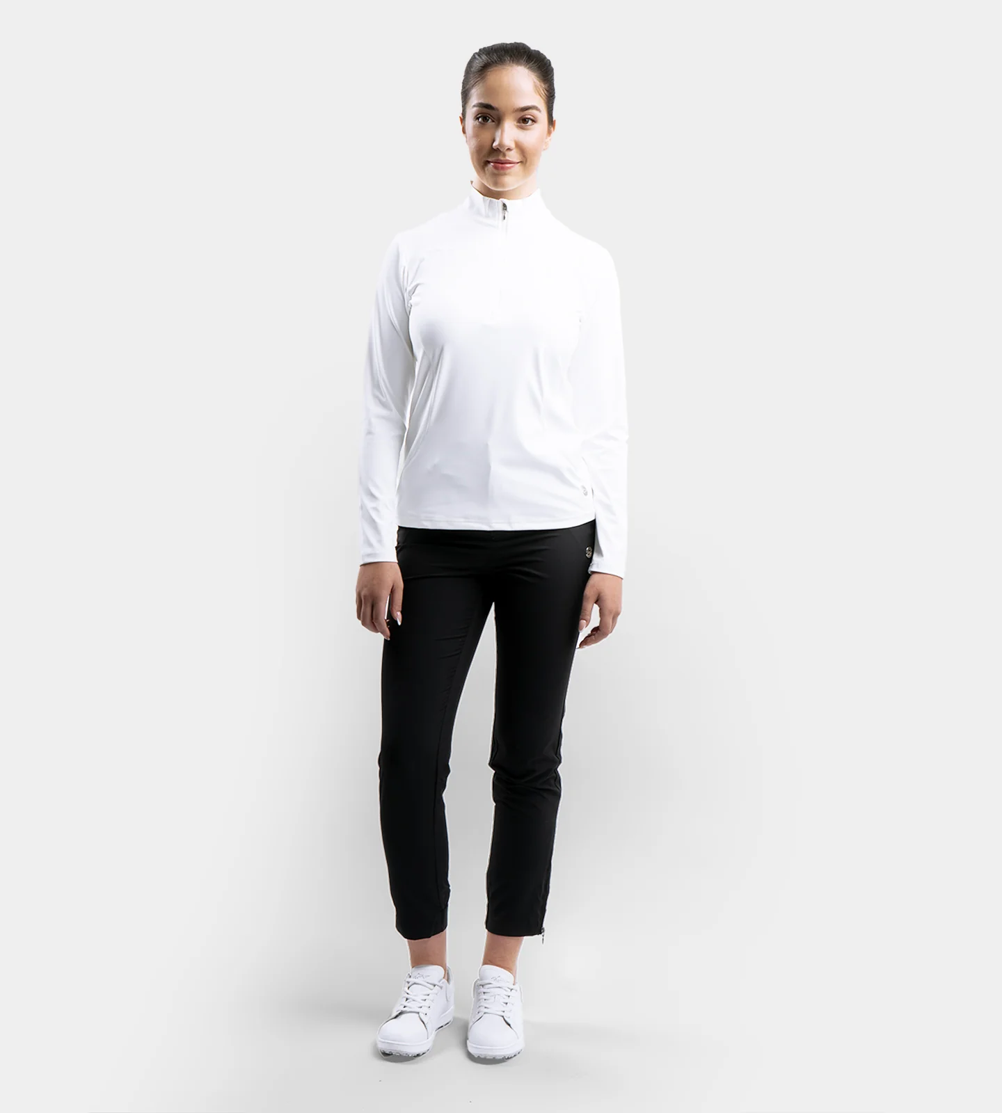 LADIES HEART MIDLAYER - WHITE - Image 6