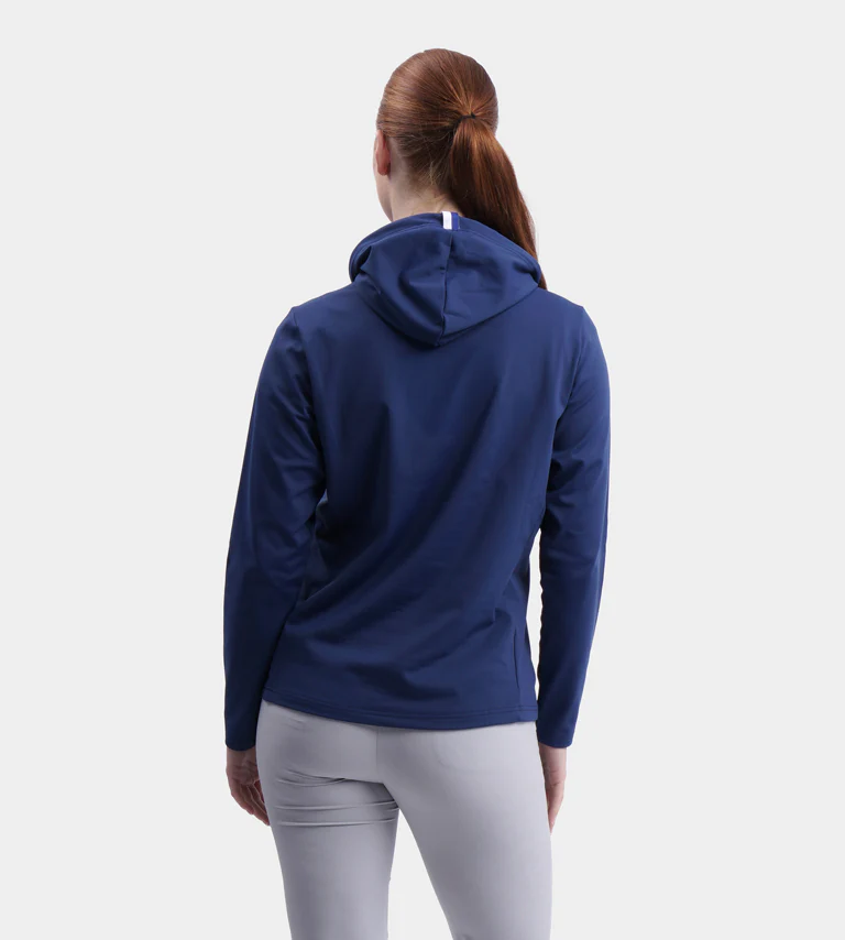 LADIES HESSIE HOODIE - NAVY - Image 2