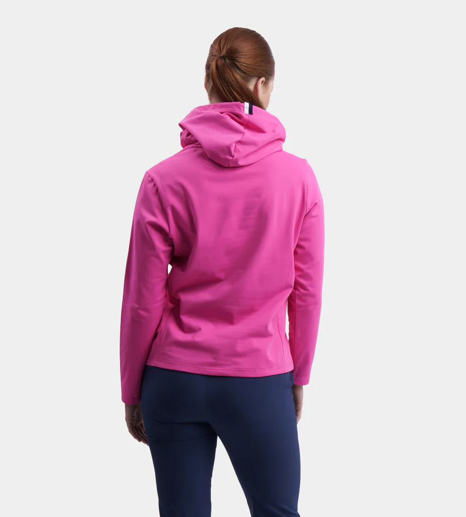 LADIES HESSIE HOODIE - PINK - Image 2