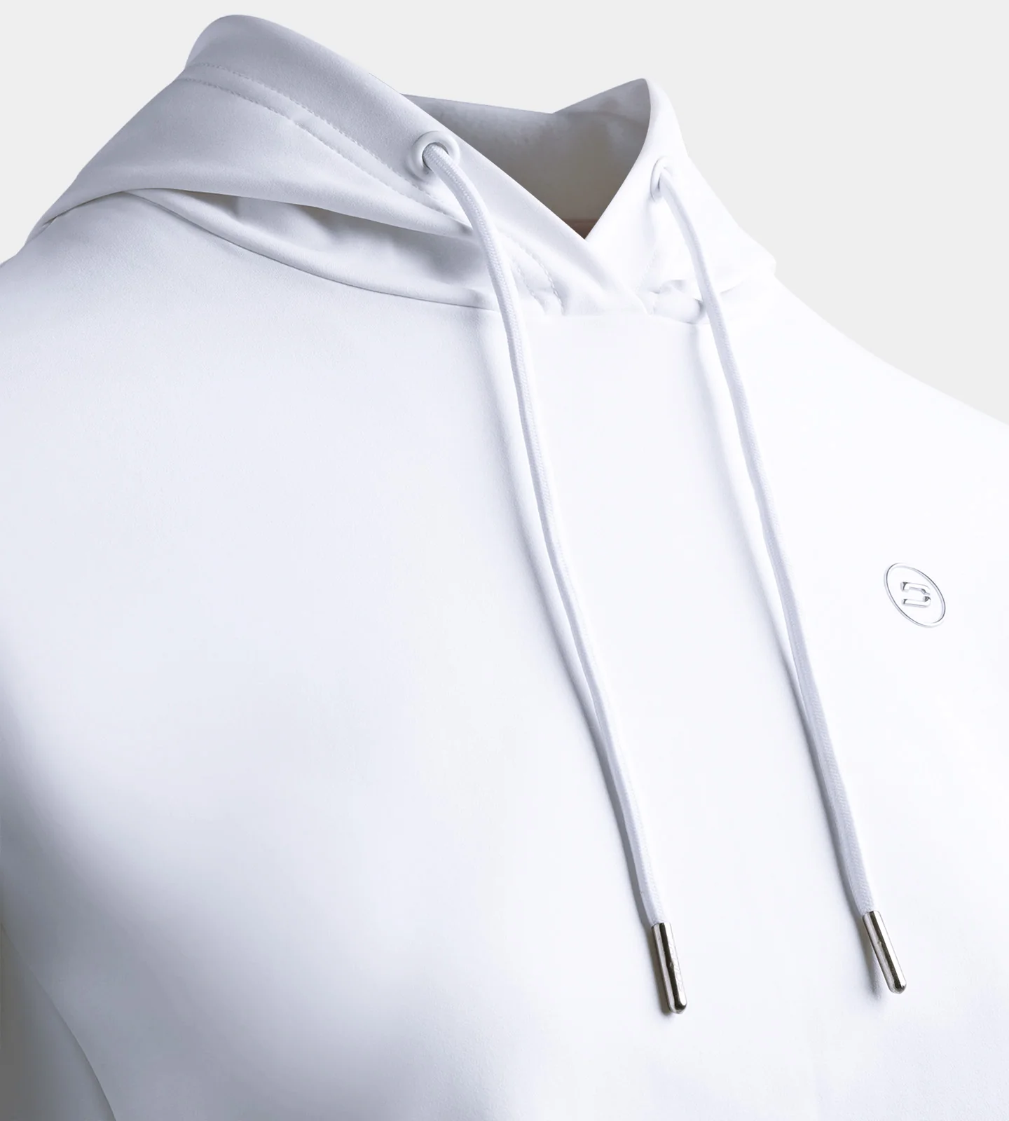LADIES HESSIE HOODIE - WHITE - Image 5
