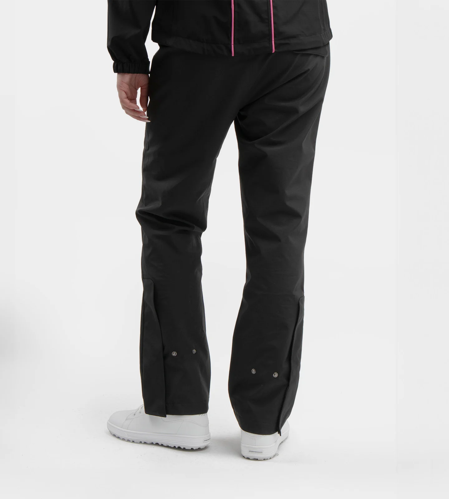 LADIES INFINITE RAIN TROUSERS - BLACK - Image 2