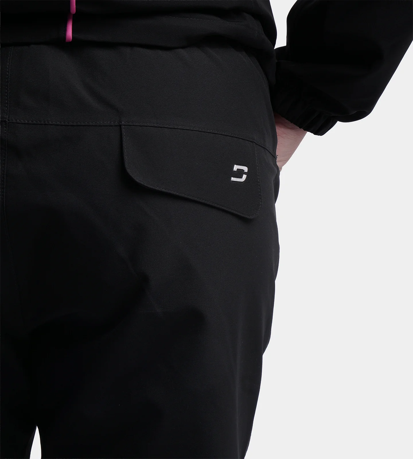 LADIES INFINITE RAIN TROUSERS - BLACK - Image 3
