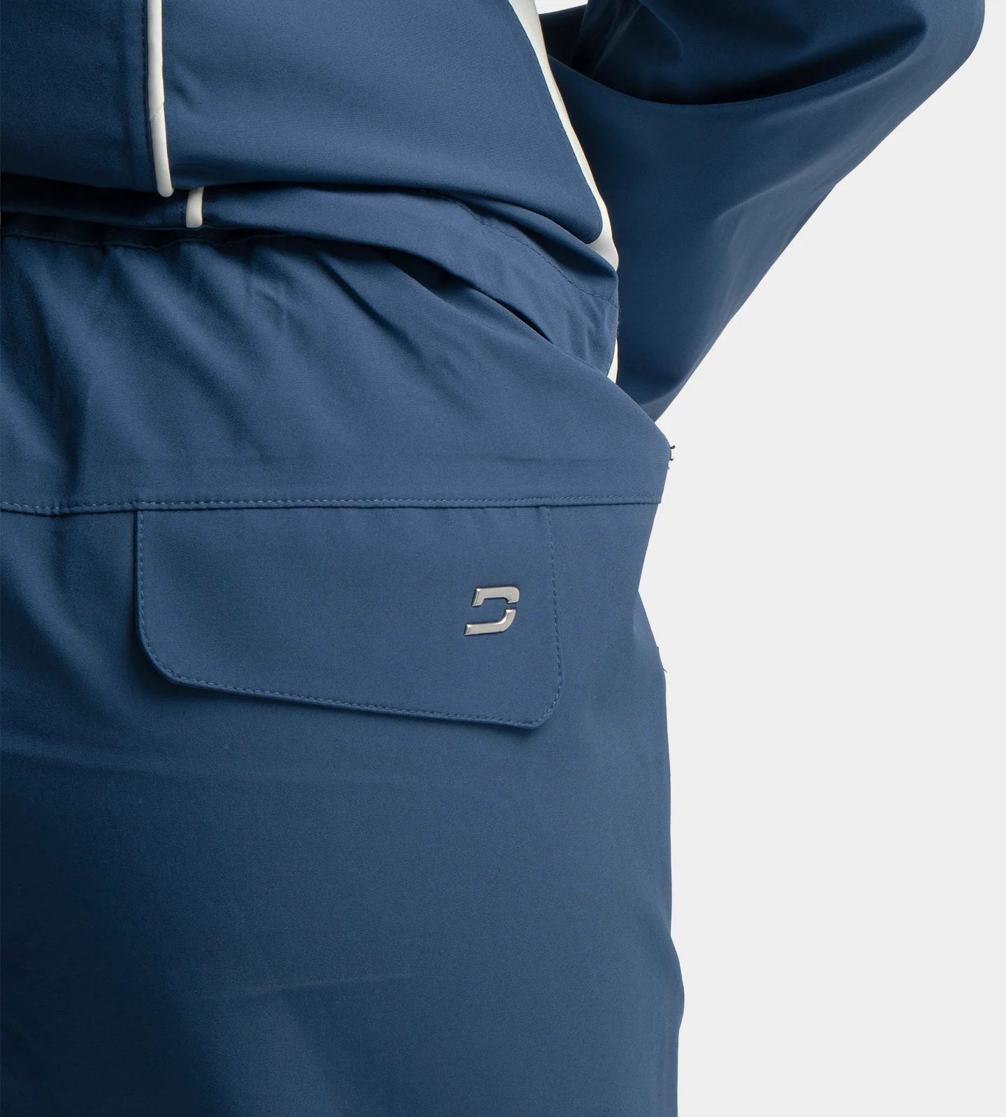 LADIES INFINITE RAIN TROUSERS - NAVY - Image 3