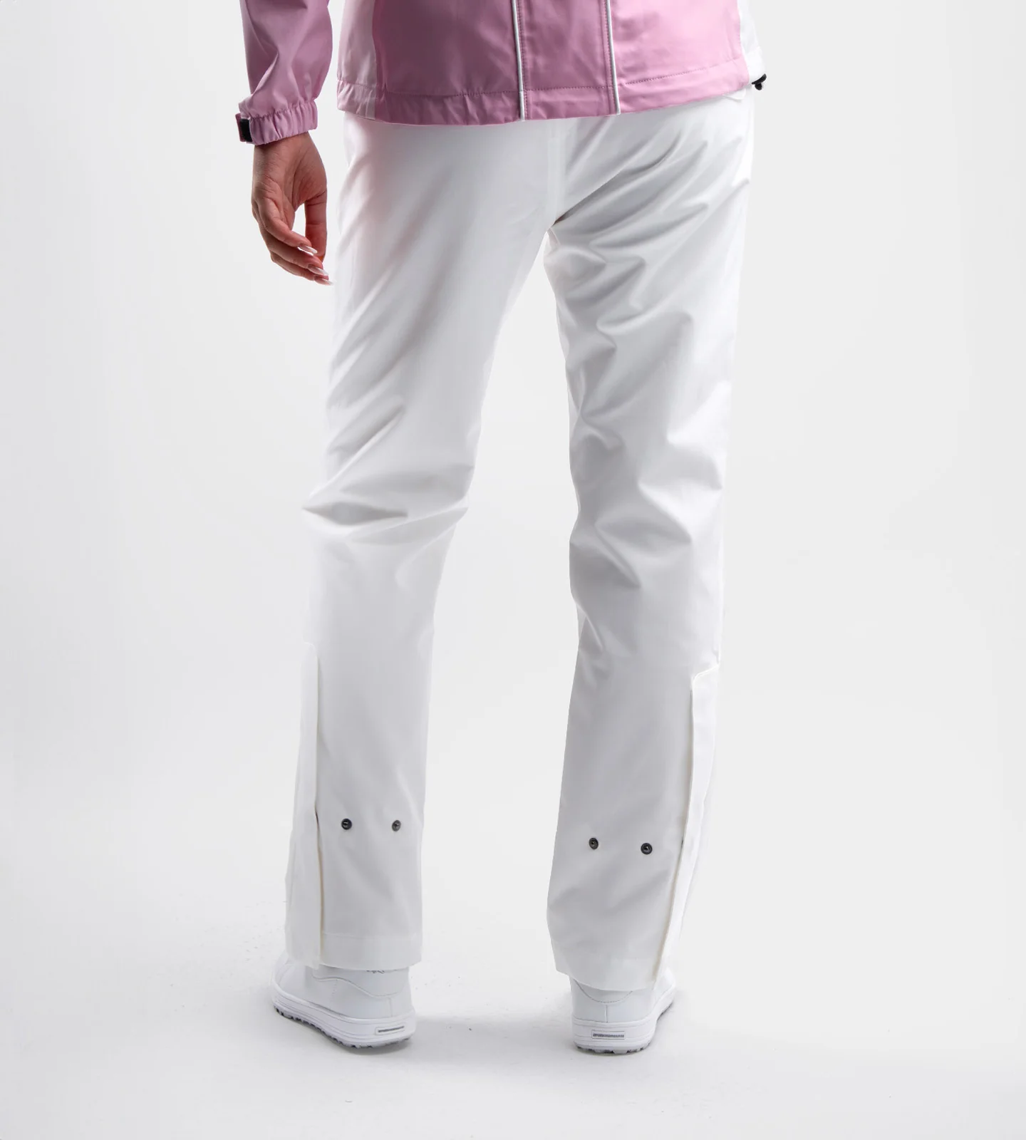 LADIES INFINITE RAIN TROUSERS - WHITE - Image 2