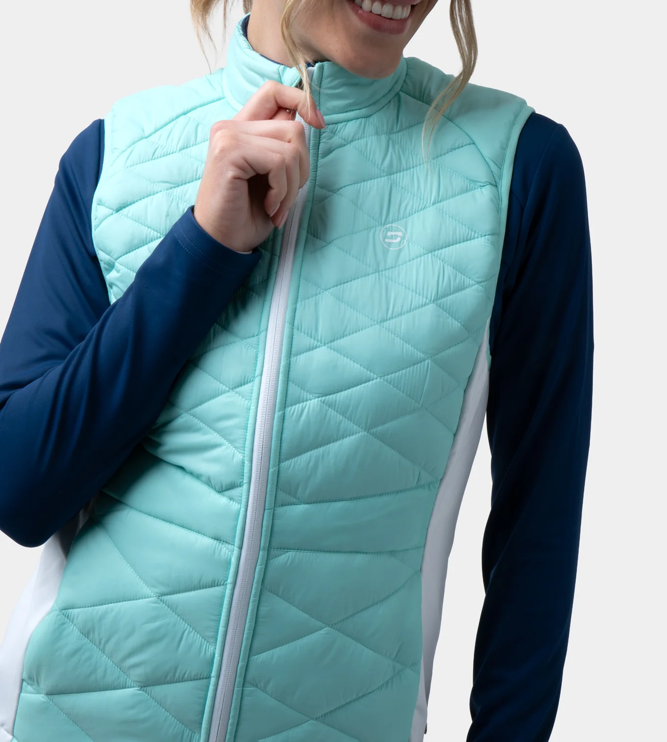 LADIES KATIE GILET - MINT - Image 2