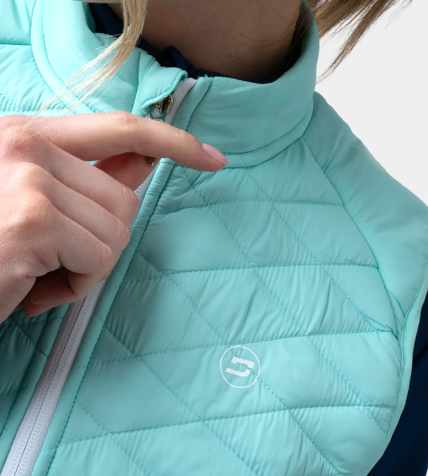 LADIES KATIE GILET - MINT - Image 4