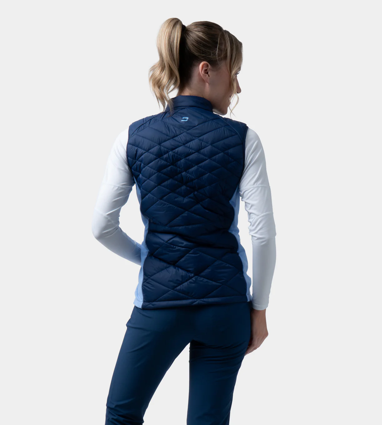 LADIES KATIE GILET - NAVY - Image 3