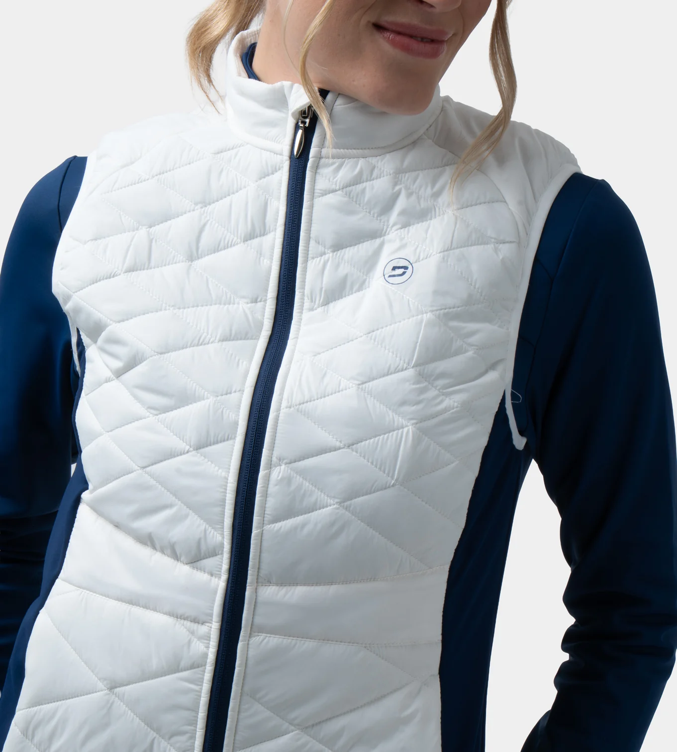 LADIES KATIE GILET - WHITE - Image 2