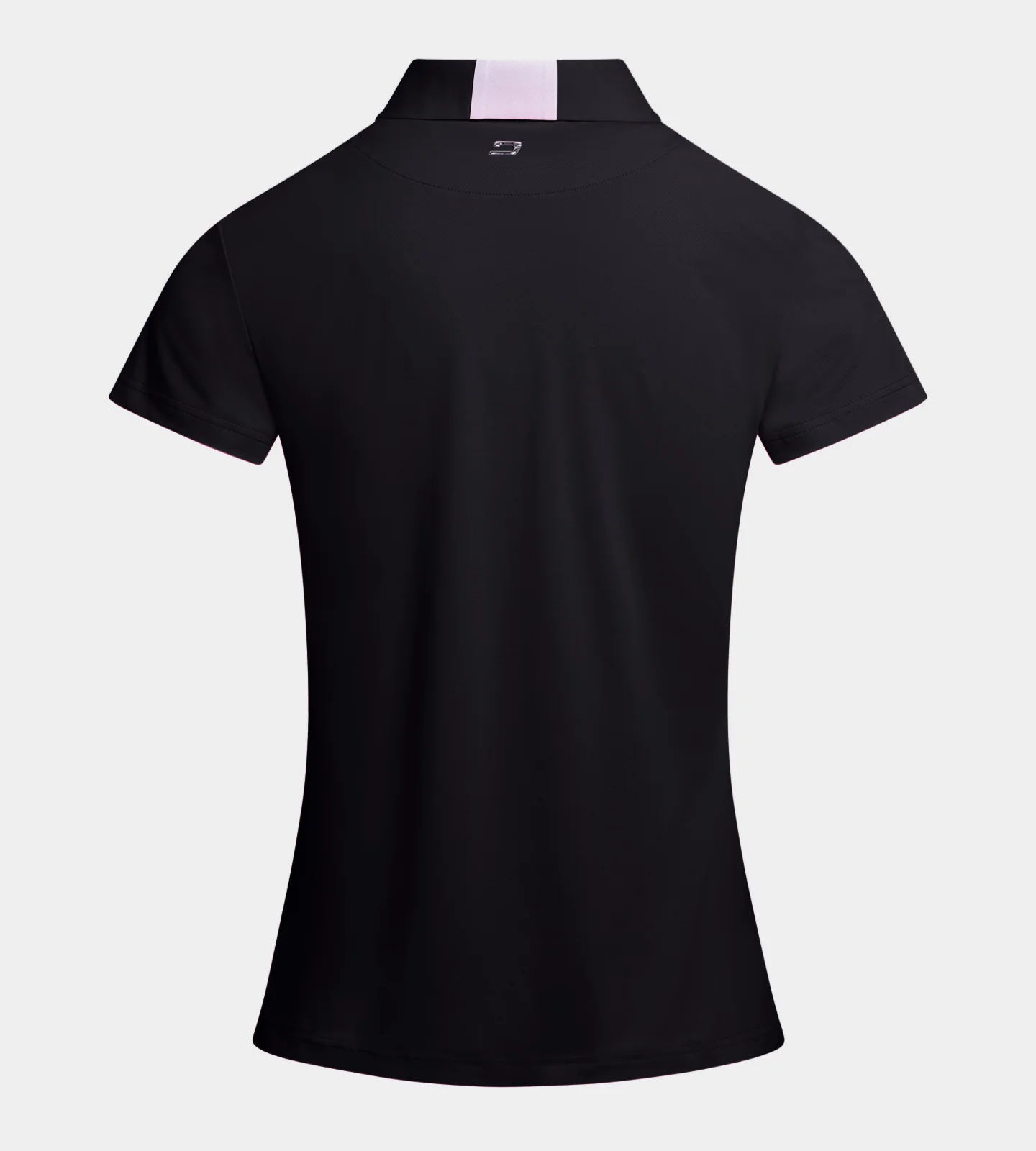 LADIES LEGACY POLO - BLACK - Image 6