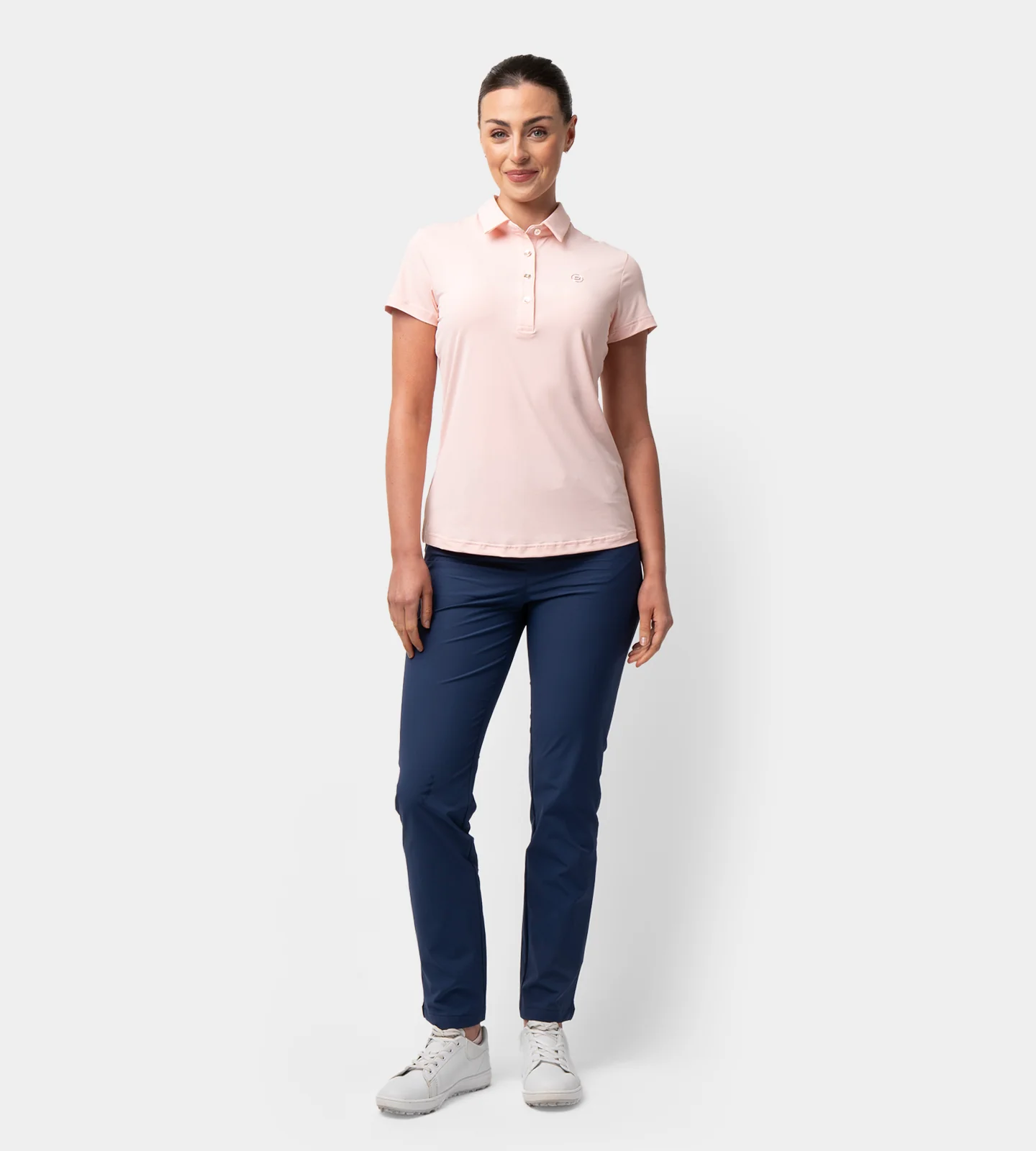 LADIES LEGACY POLO - BLUSH - Image 4