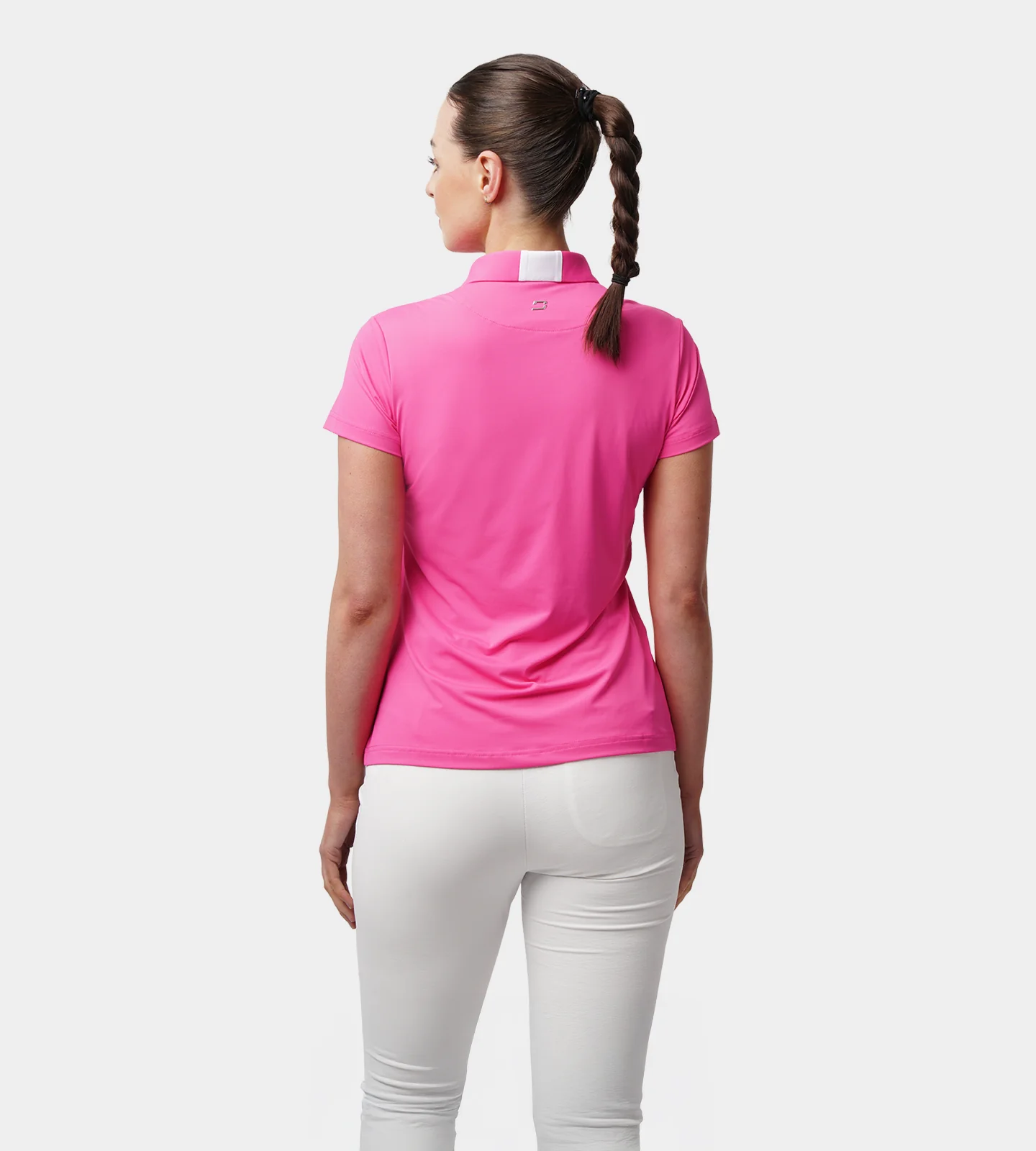 LADIES LEGACY POLO - BRIGHT PINK - Image 2