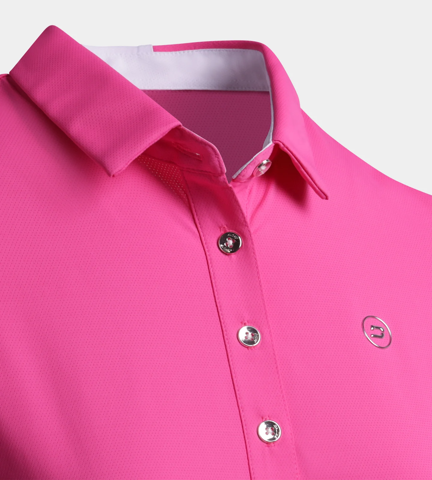 LADIES LEGACY POLO - BRIGHT PINK - Image 7