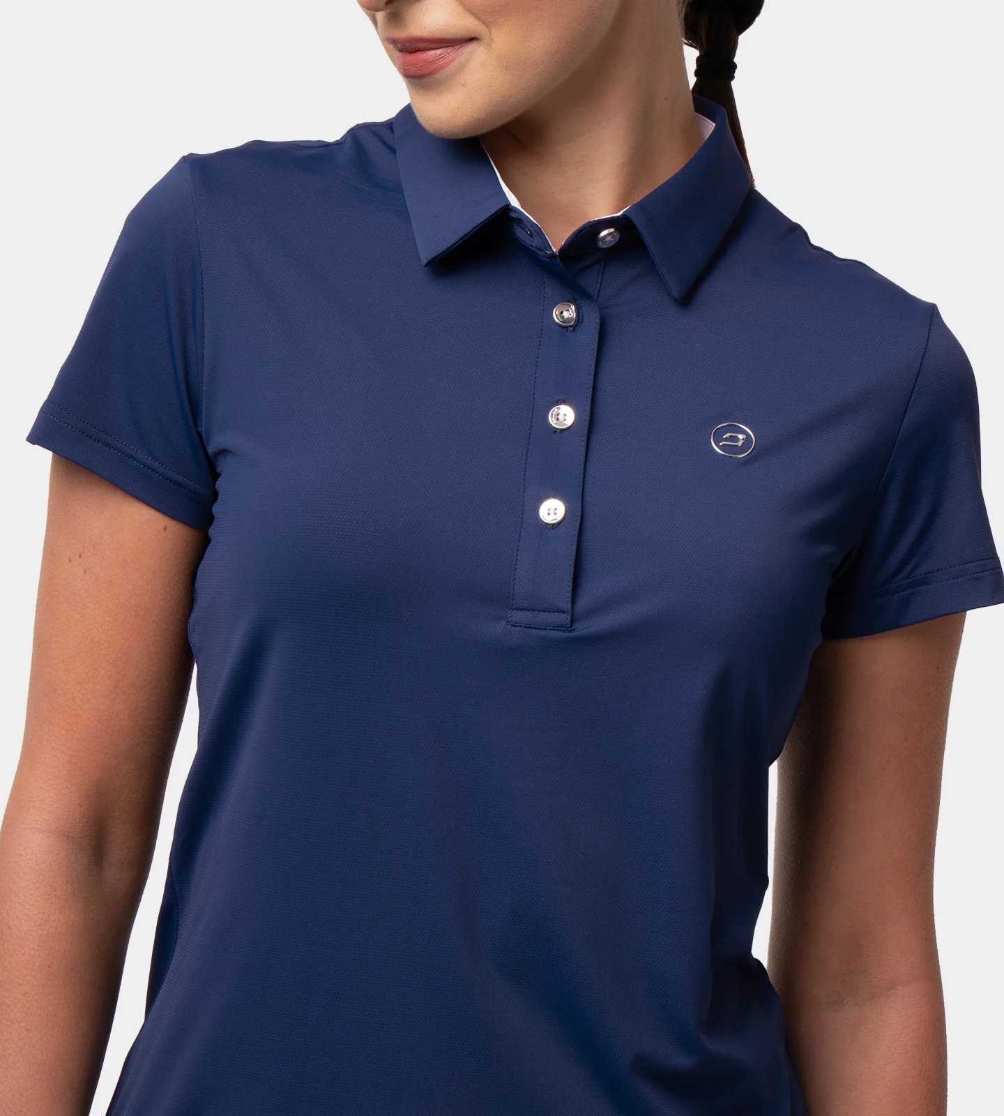 LADIES LEGACY POLO - NAVY - Image 2