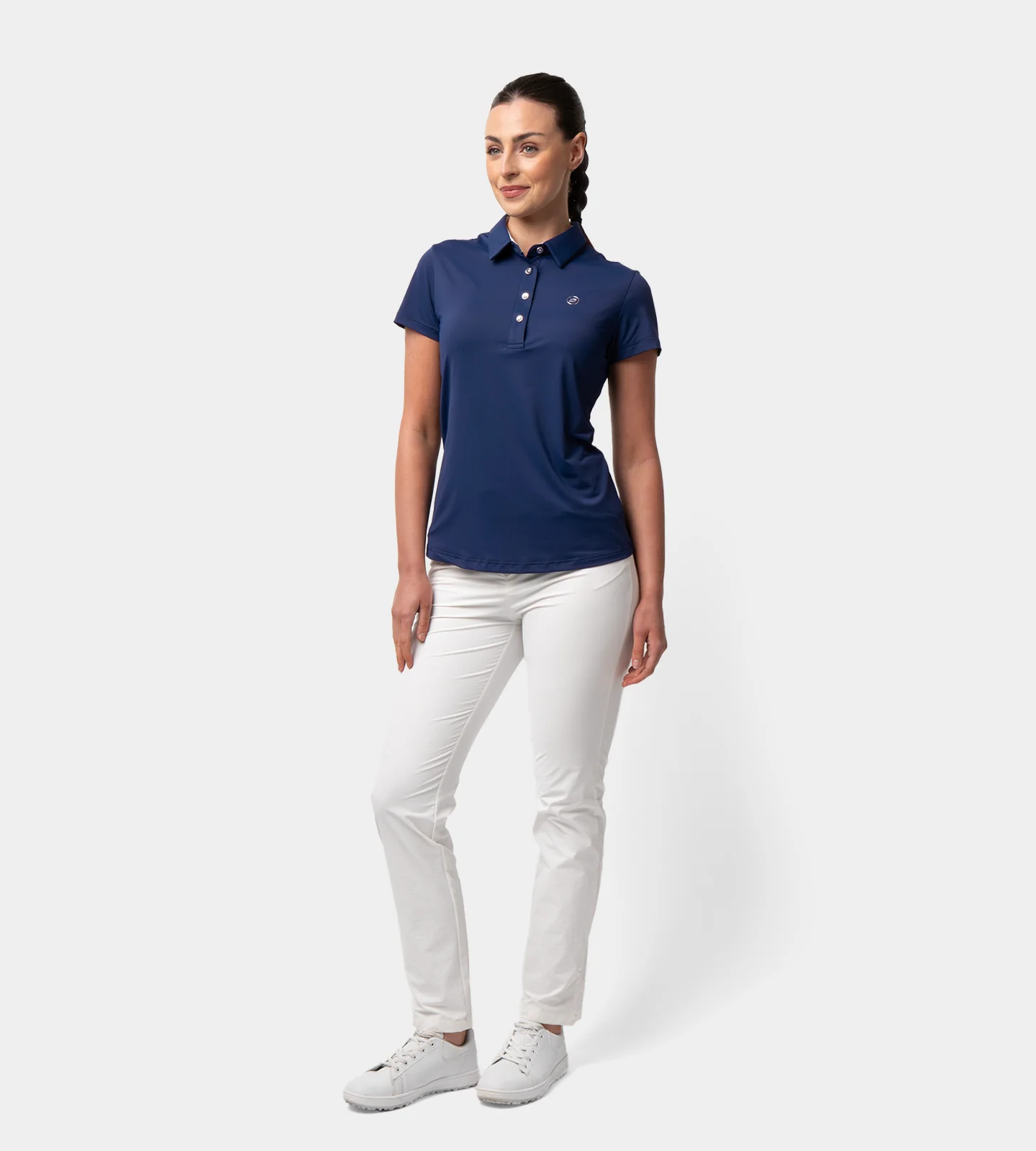 LADIES LEGACY POLO - NAVY - Image 4