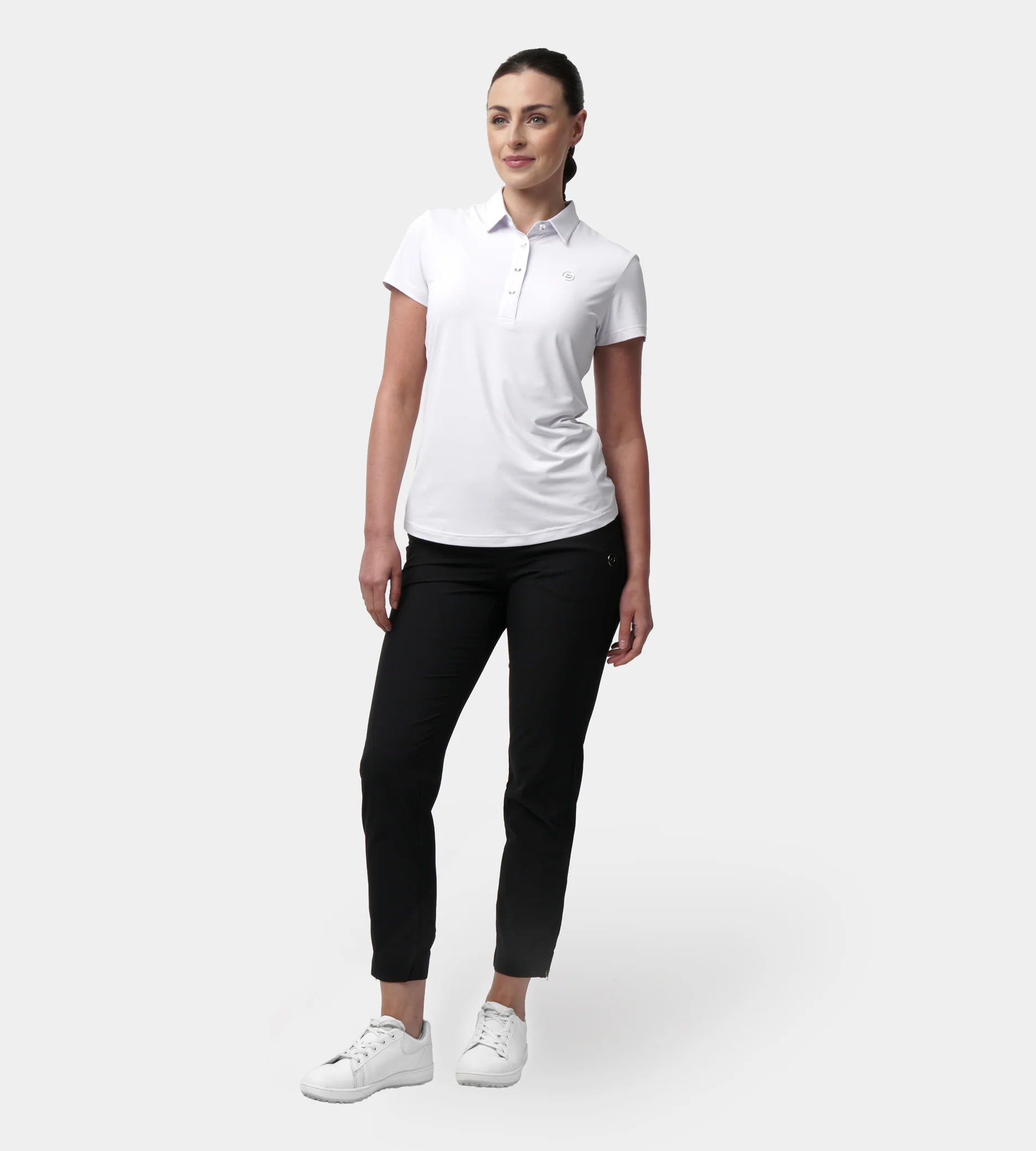 LADIES LEGACY POLO - WHITE - Image 4