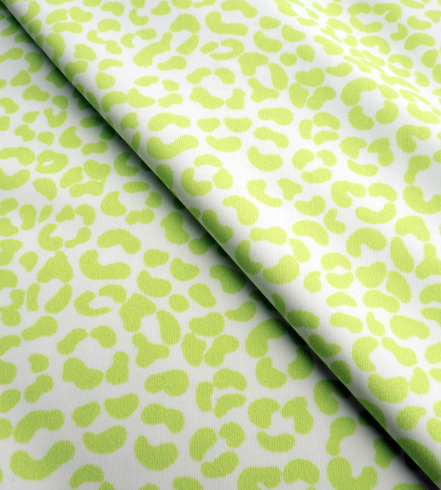 LADIES LEOPARD POLO - LIME - Image 5