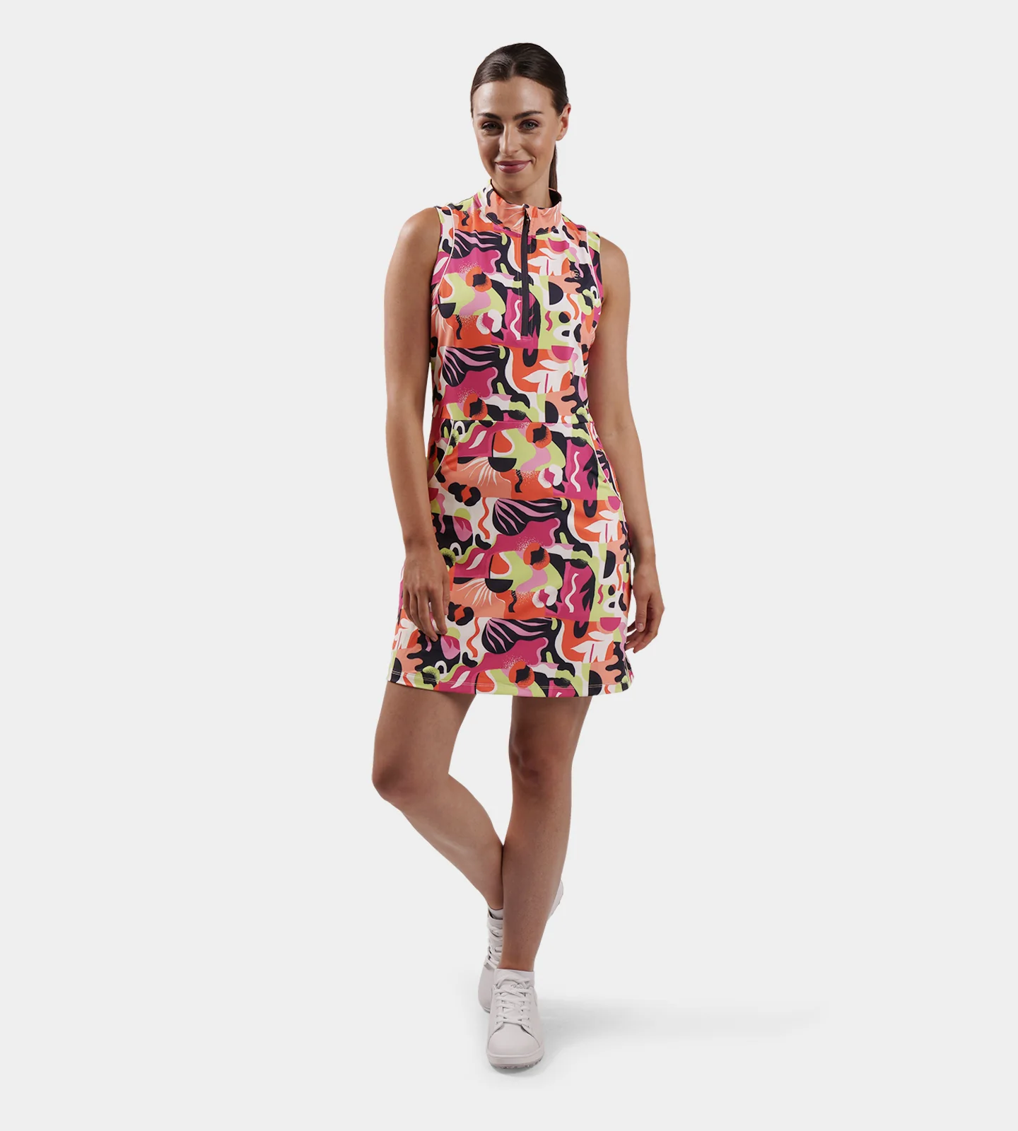 LADIES LUXE DRESS - EXOTIC LIME - Image 6