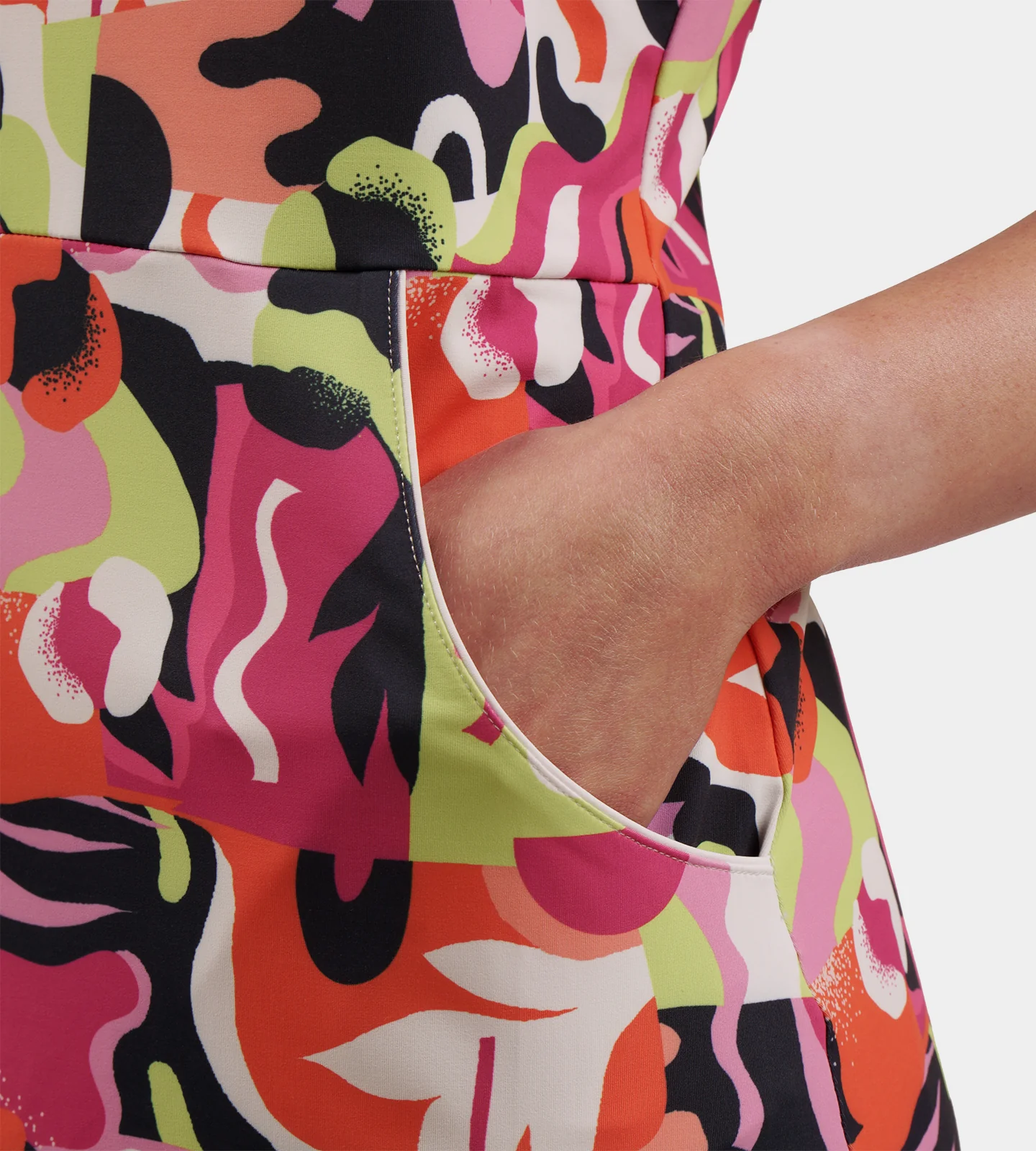 LADIES LUXE DRESS - EXOTIC LIME - Image 7