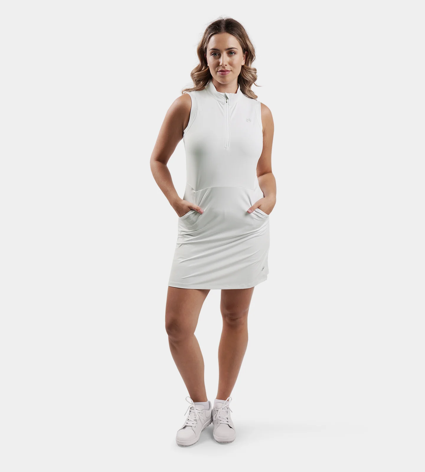 LADIES LUXE DRESS - WHITE - Image 6