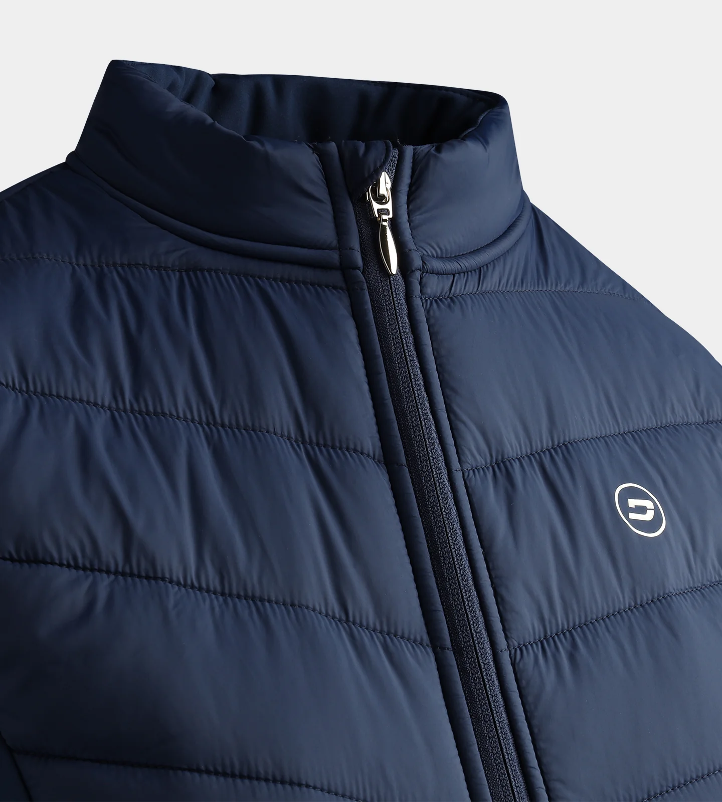 LADIES PANAMA GILET - NAVY - Image 4