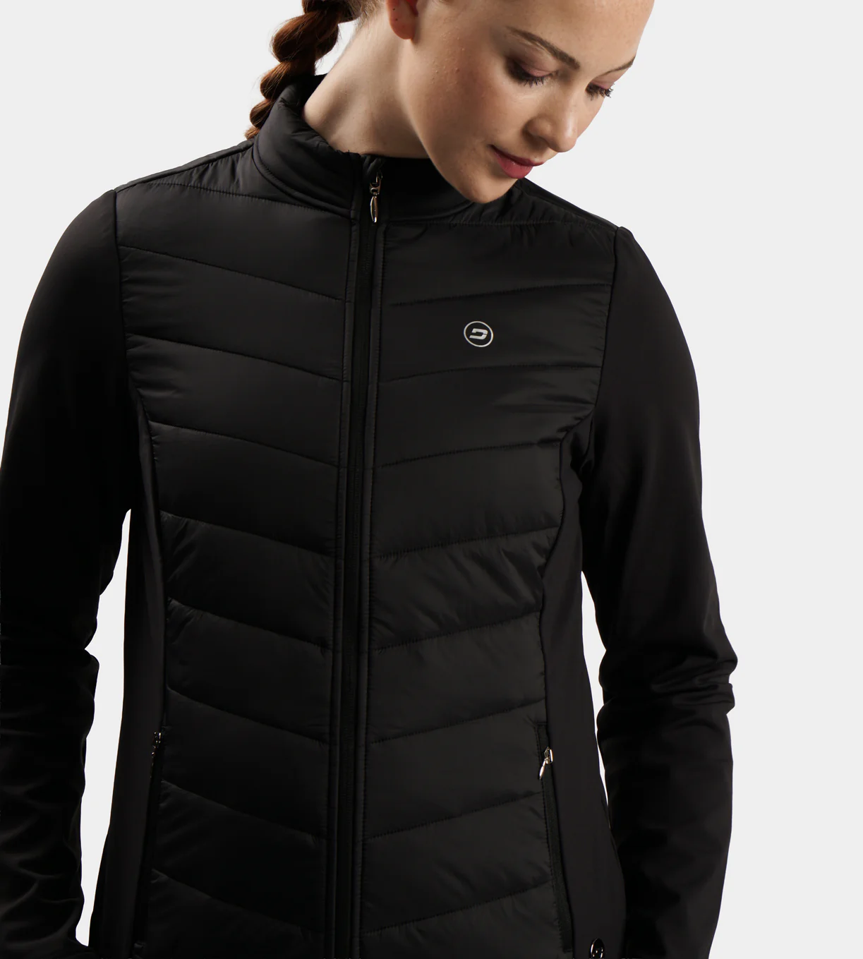 LADIES PANAMA JACKET - BLACK - Image 2