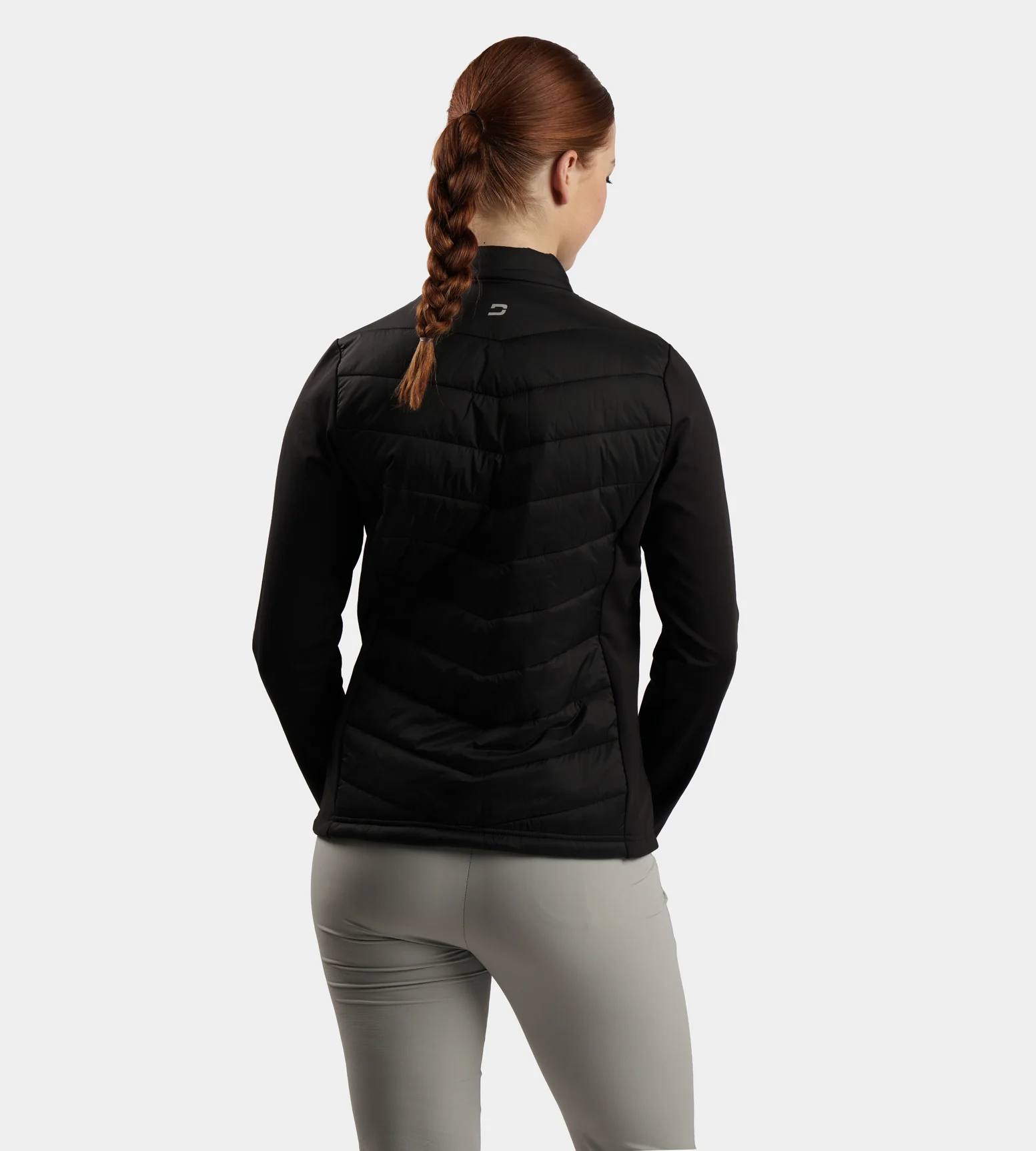 LADIES PANAMA JACKET - BLACK - Image 3