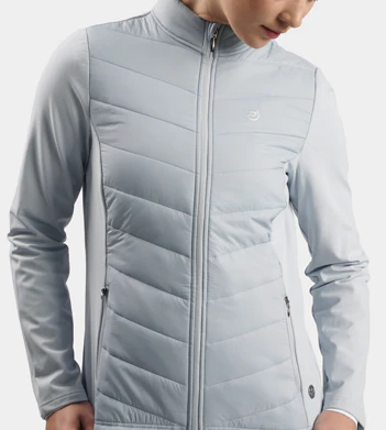 LADIES PANAMA JACKET - BLUE - Image 2