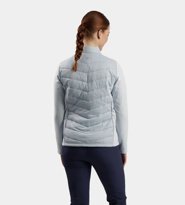 LADIES PANAMA JACKET - BLUE - Image 3