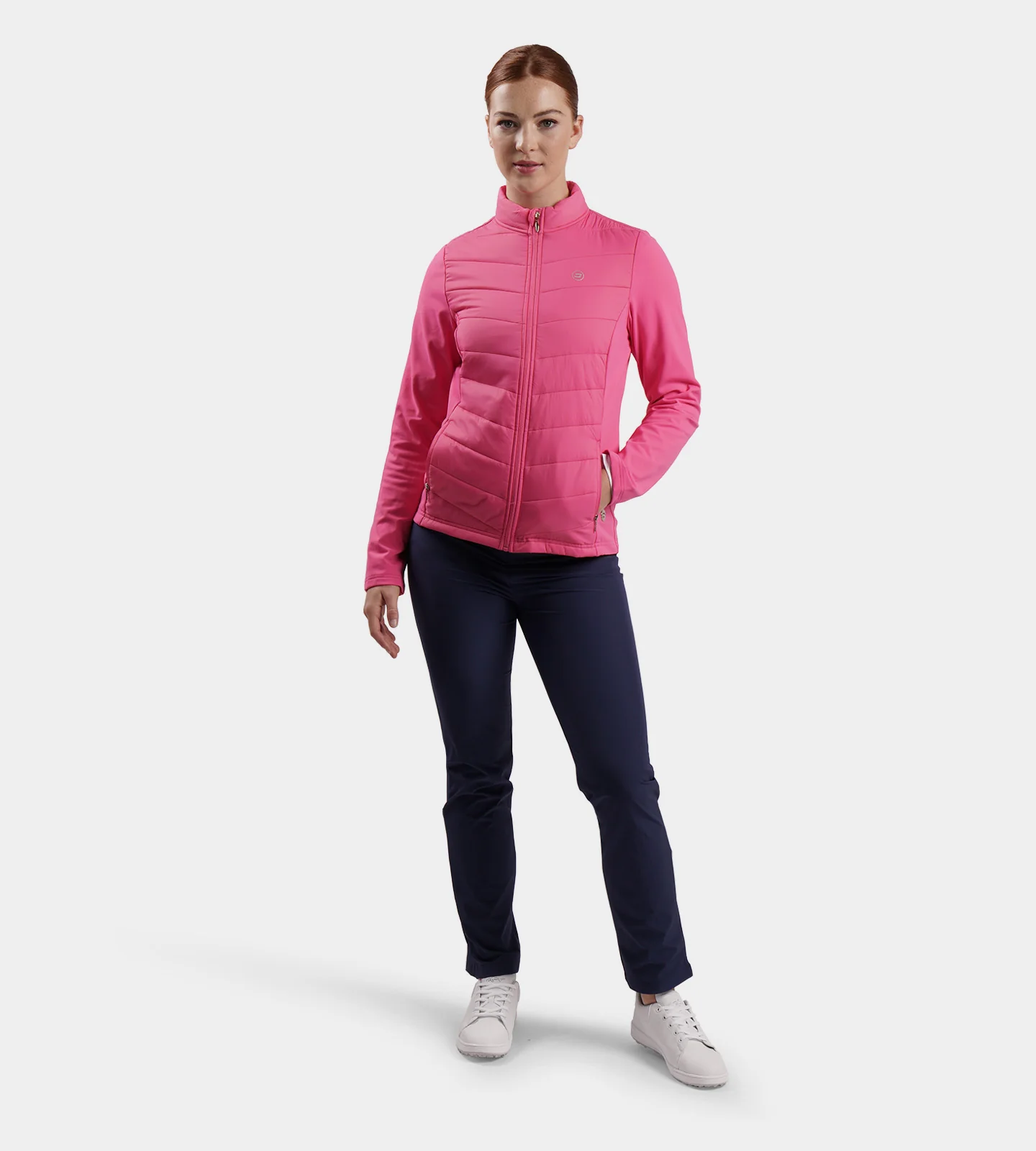 LADIES PANAMA JACKET - PINK - Image 5