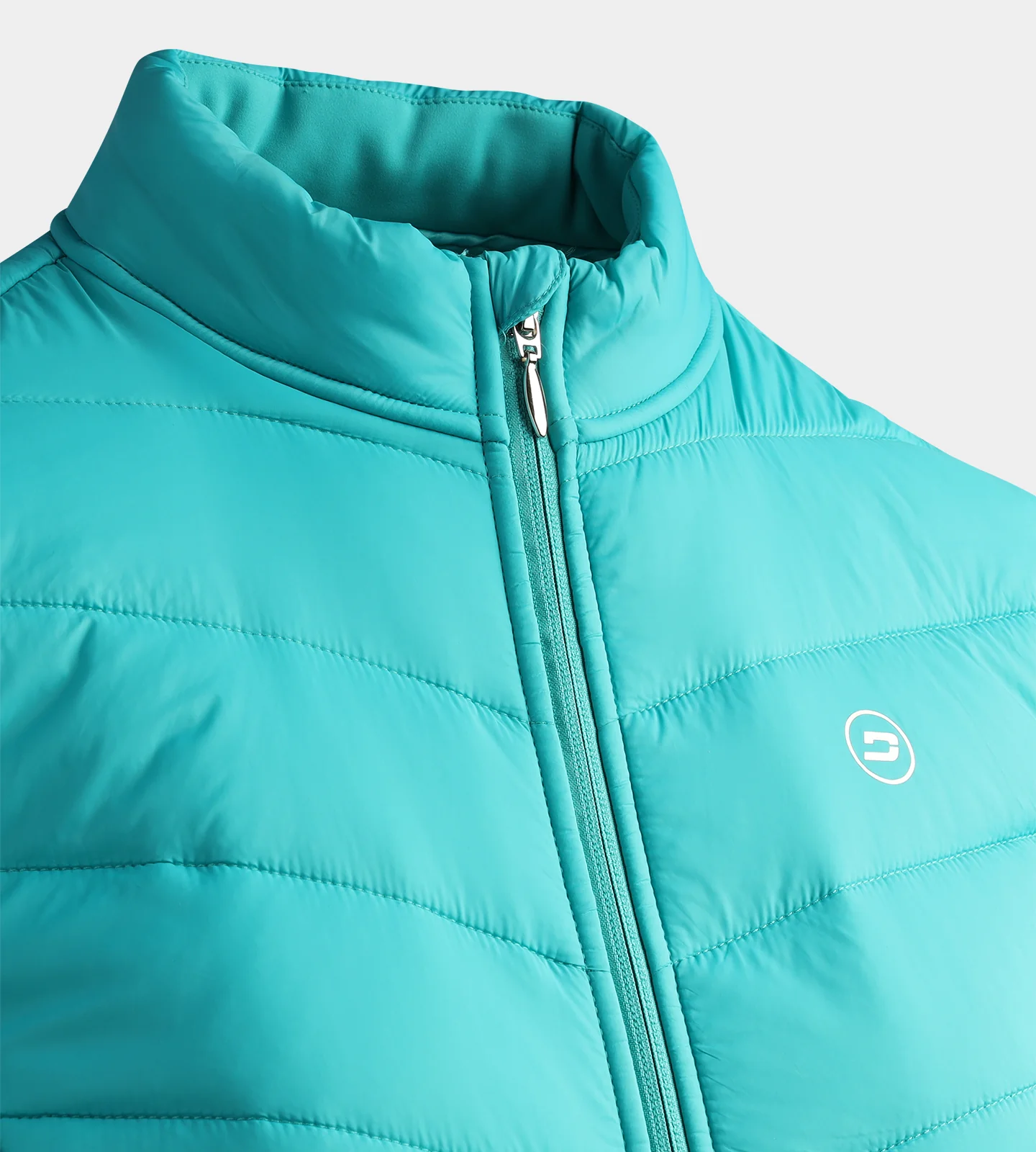 LADIES PANAMA JACKET - TEAL - Image 4