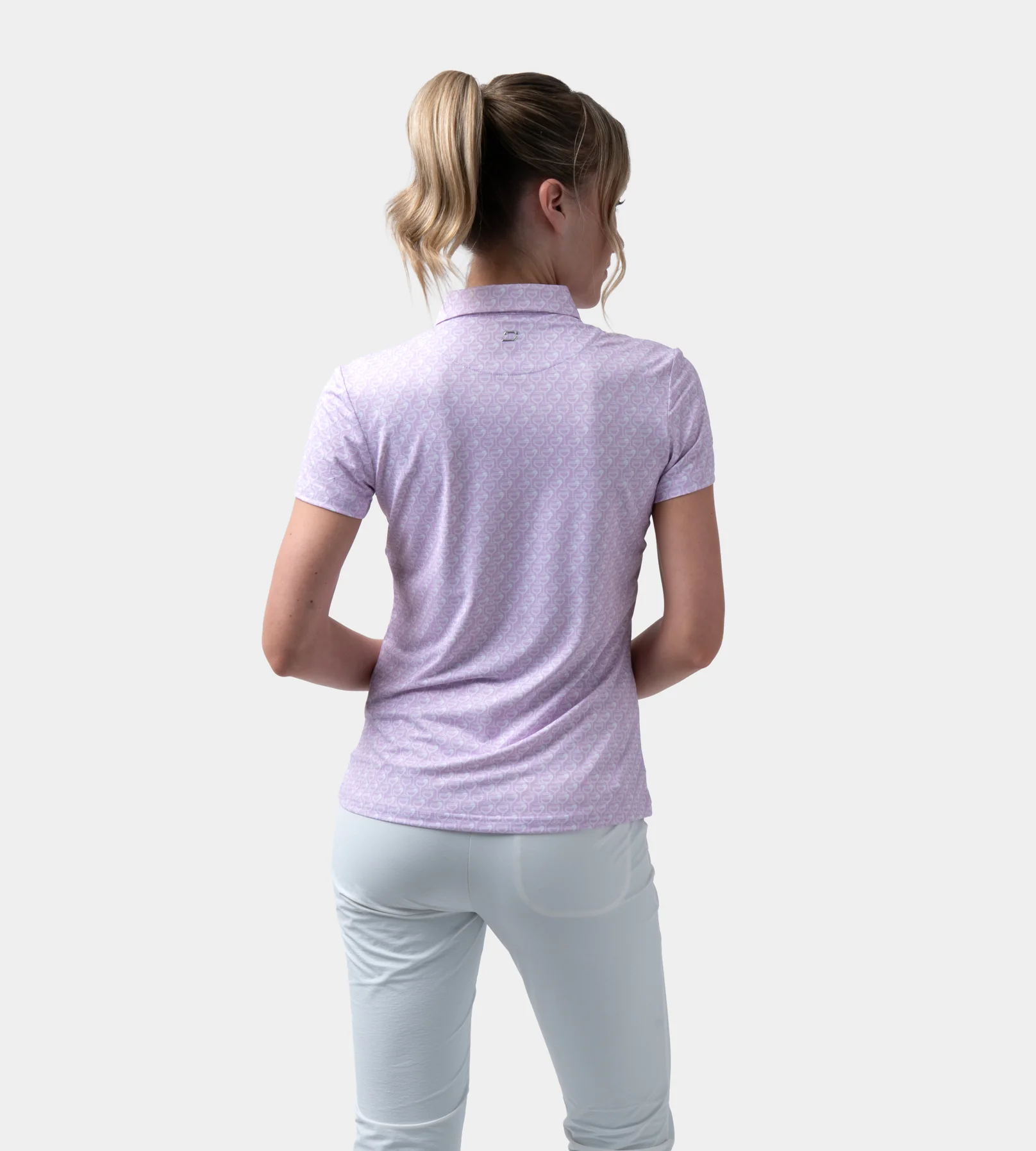 LADIES PARTINI POLO - LAVENDER - Image 3